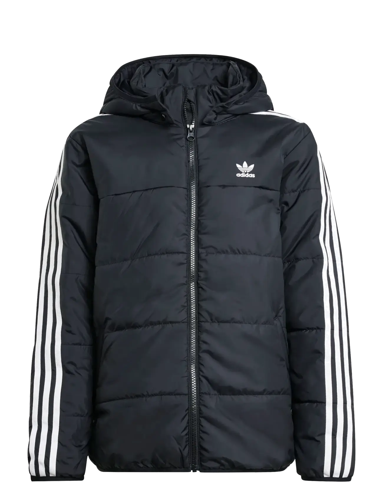 ADIDAS ORIGINALS Gefüttert Jacke Schwarz - 128 - Kinder