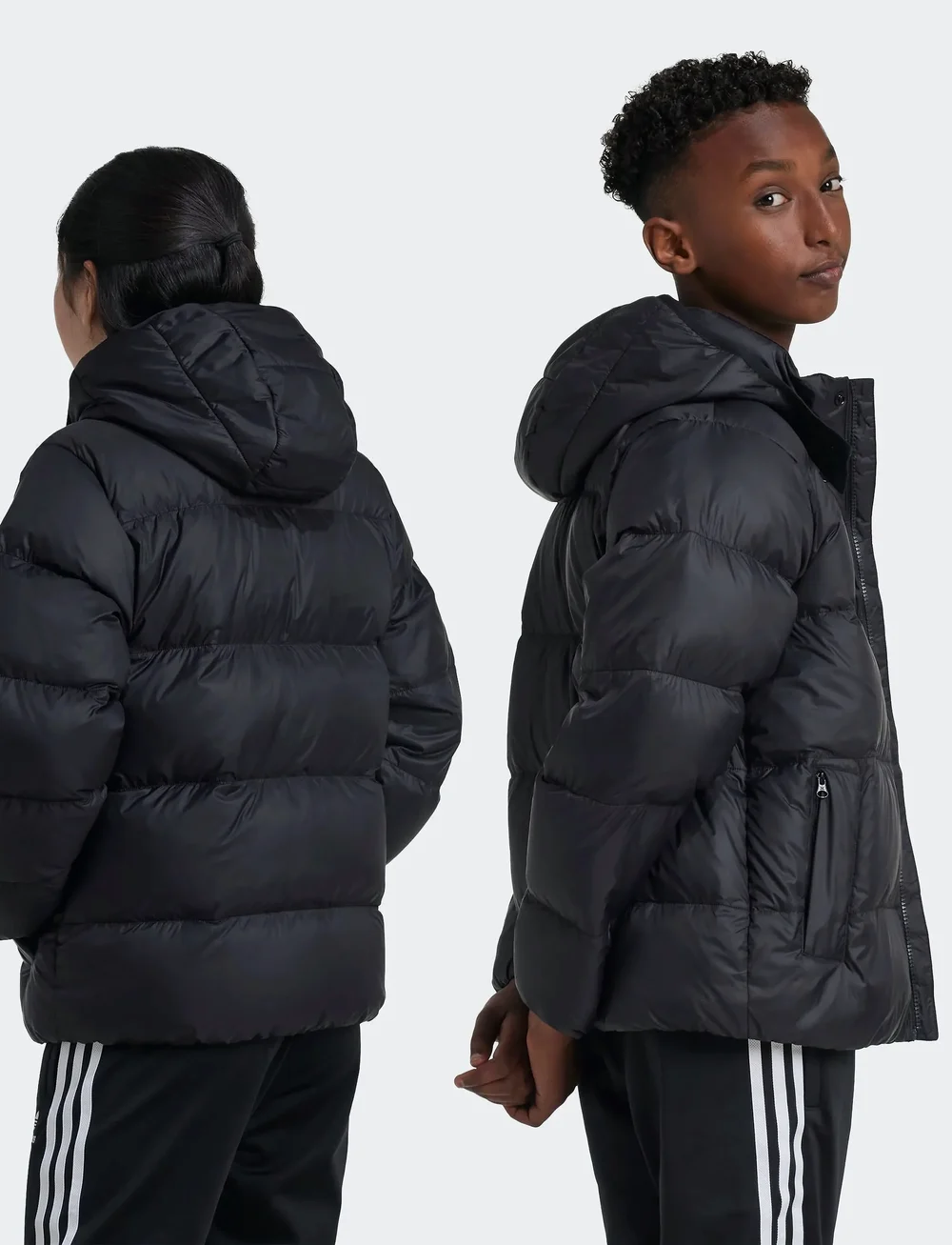 adidas Originals - DOWN JACKET ELO - isolierte jacken - black - 4