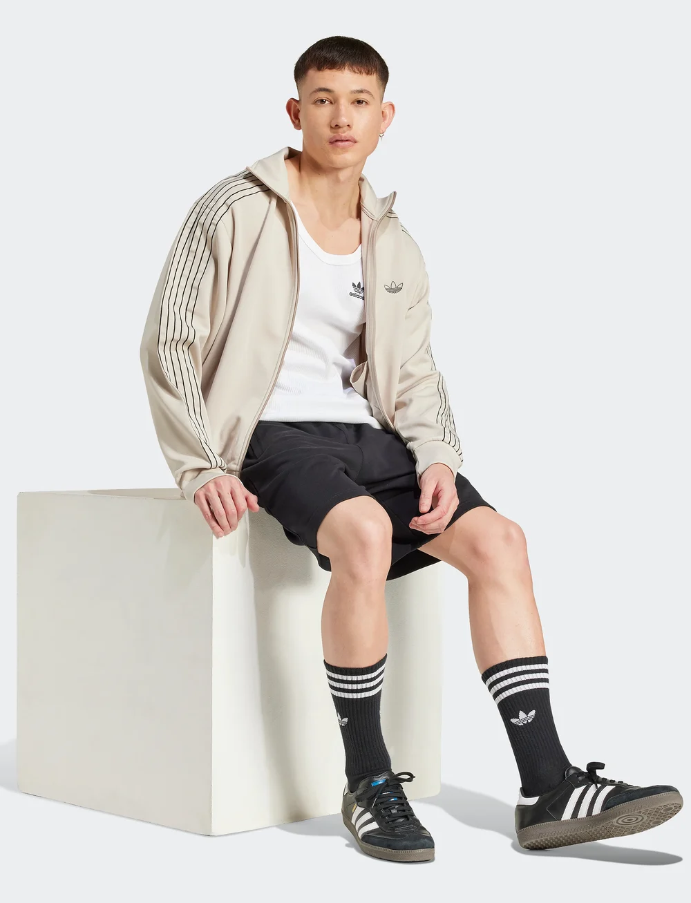 adidas Originals - ESS SHO - bottoms - black - 5