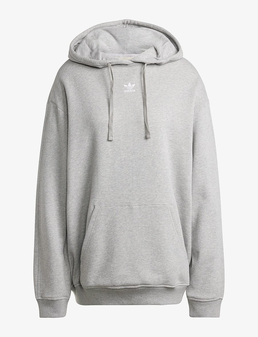 adidas Originals - ESS HOODIE - overdele - mgreyh - 1