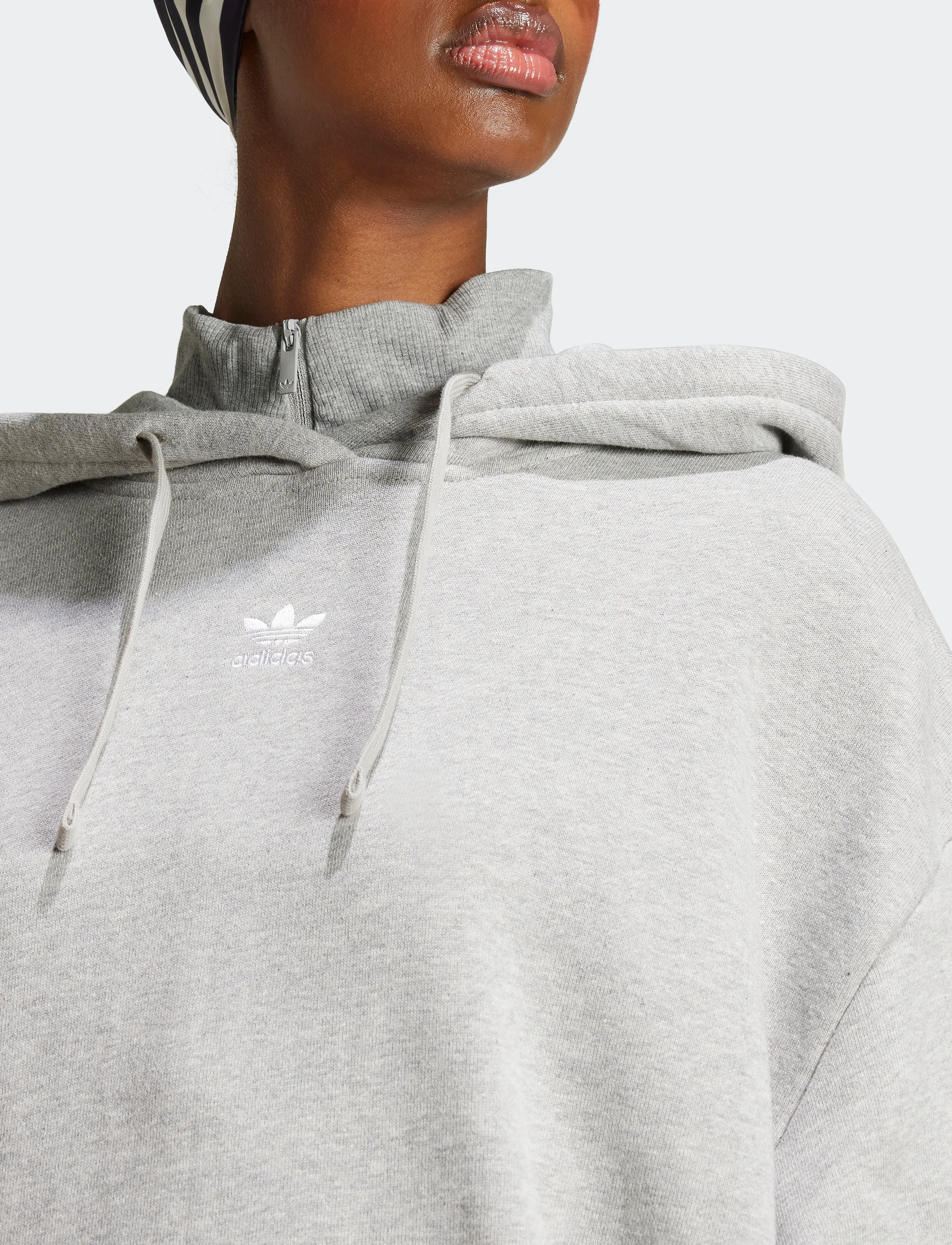 adidas Originals - ESS HOODIE - overdele - mgreyh - 3