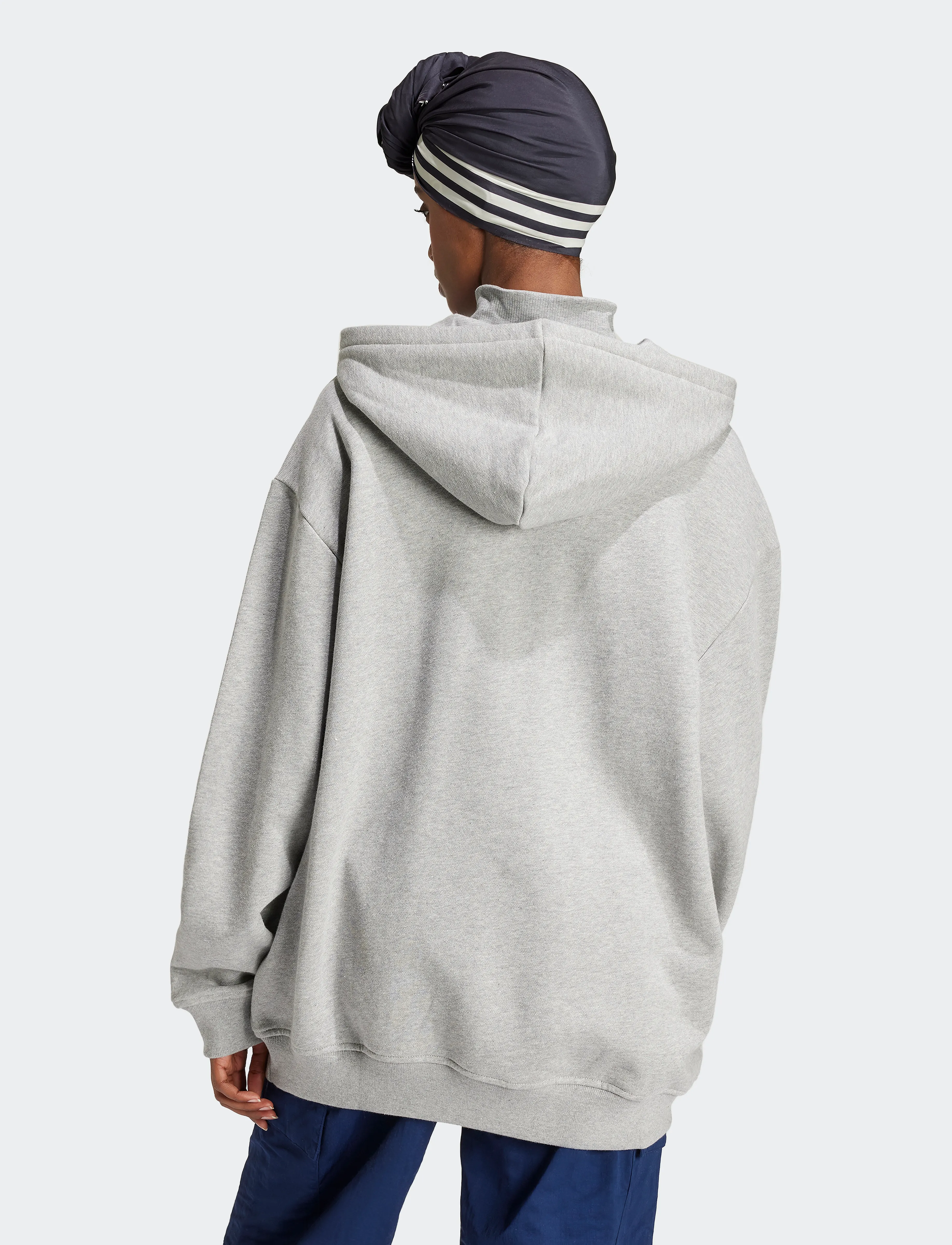 adidas Originals - ESS HOODIE - overdele - mgreyh - 4