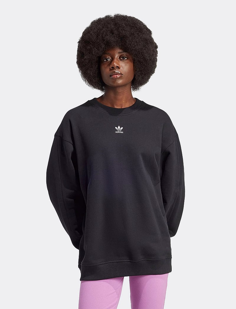adidas Originals - ESS SWEATSHIRT - Överdelar - black - 3