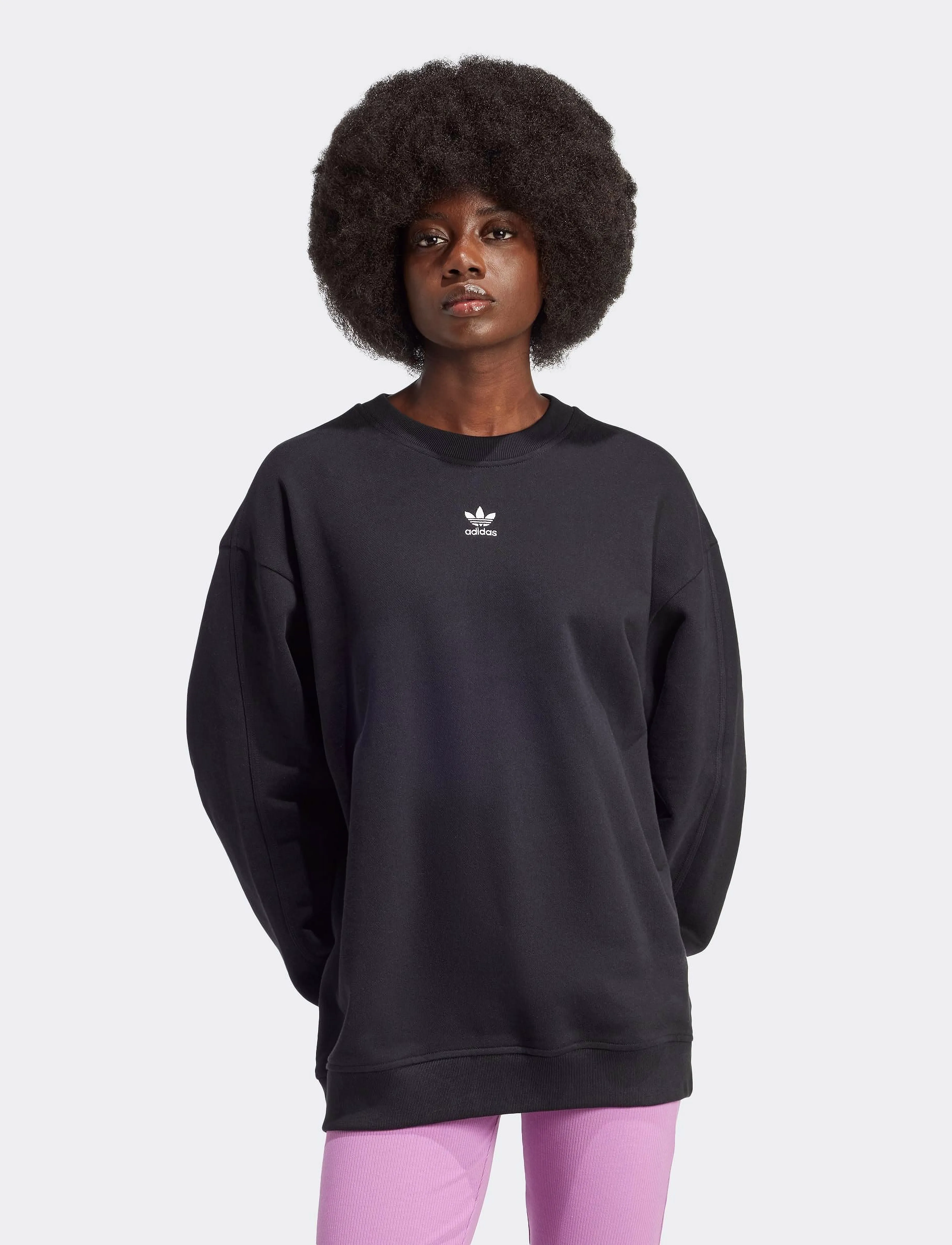 adidas Originals - ESS SWEATSHIRT - black - 3