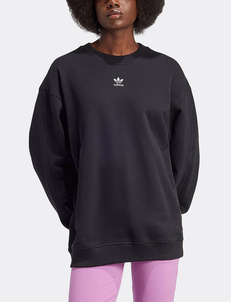adidas Originals - ESS SWEATSHIRT - Överdelar - black - 4