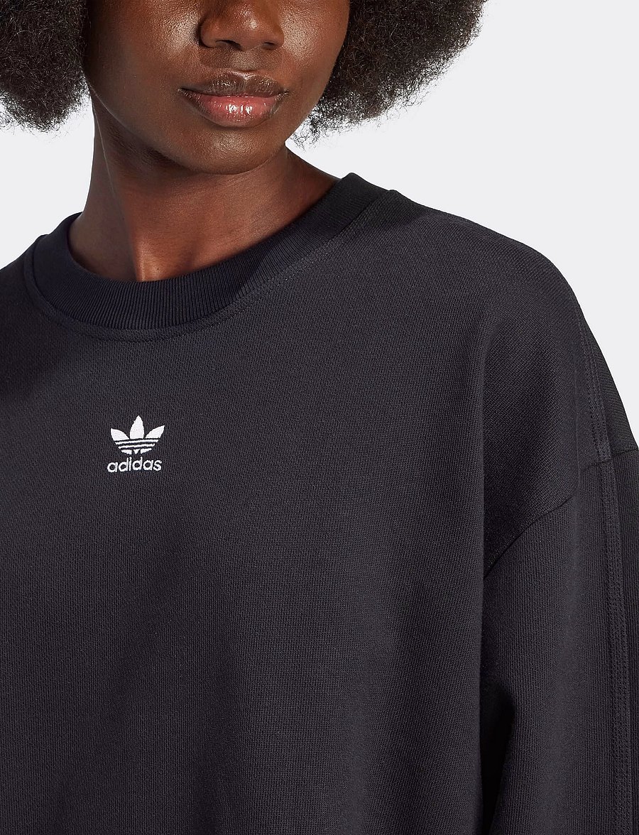 adidas Originals - ESS SWEATSHIRT - black - 5