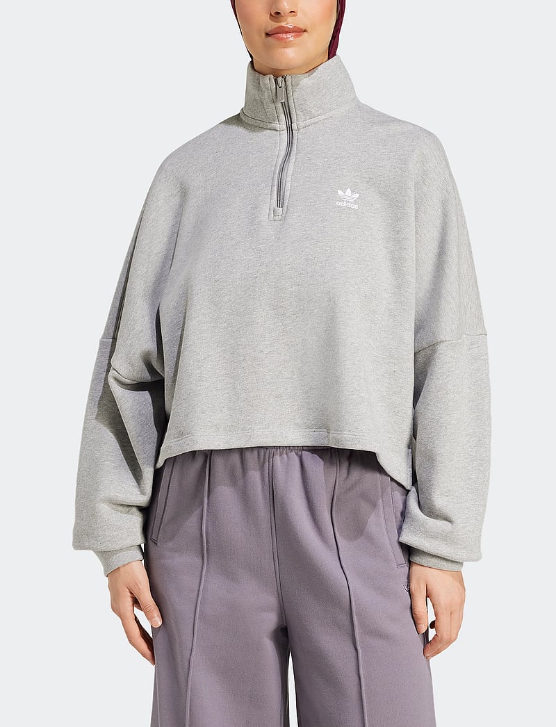 adidas Originals - ESS SWEATSHIRT - oberteile - mgreyh - 5