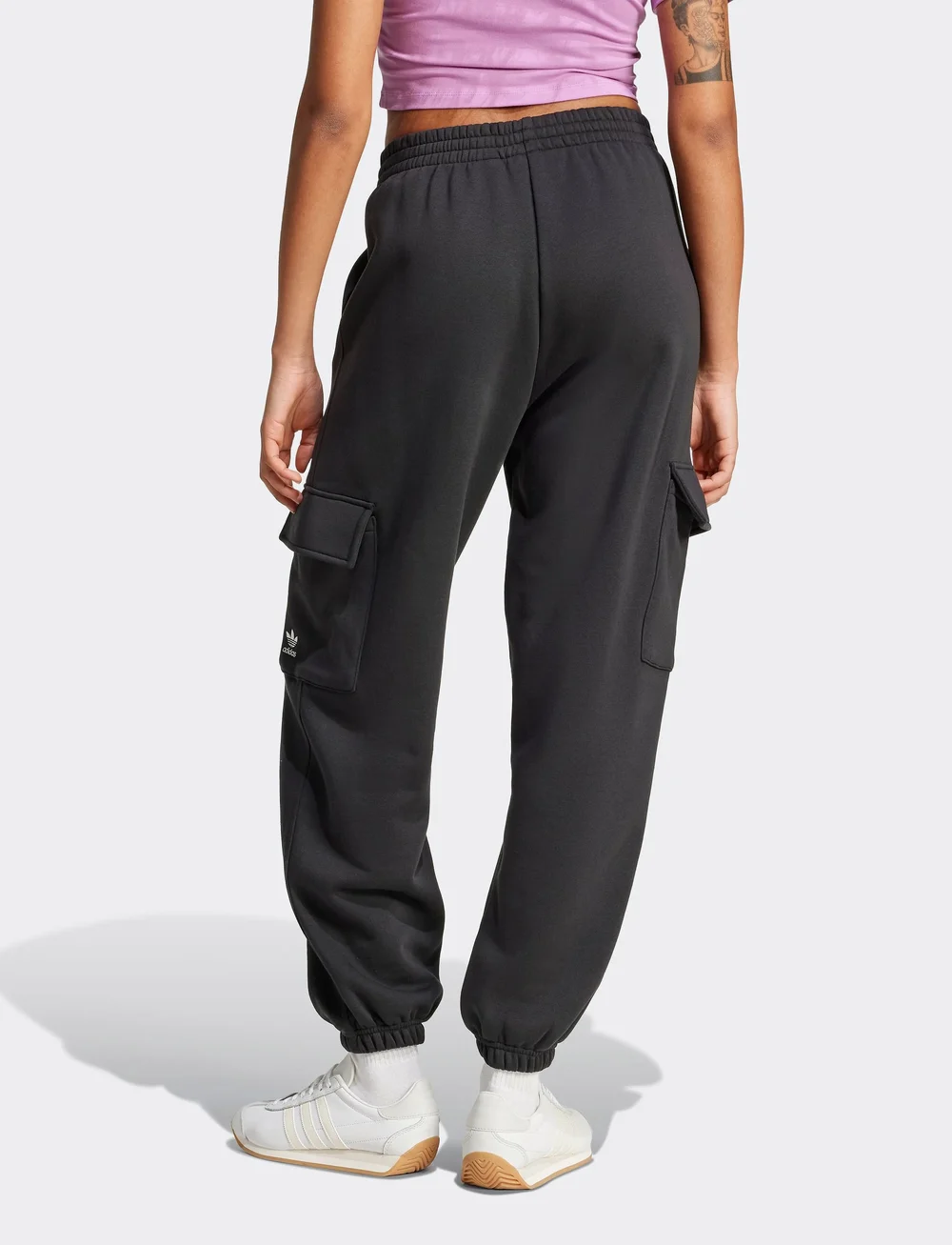 adidas Originals - ESS CARGO PANTS - joggingbukser - black - 4