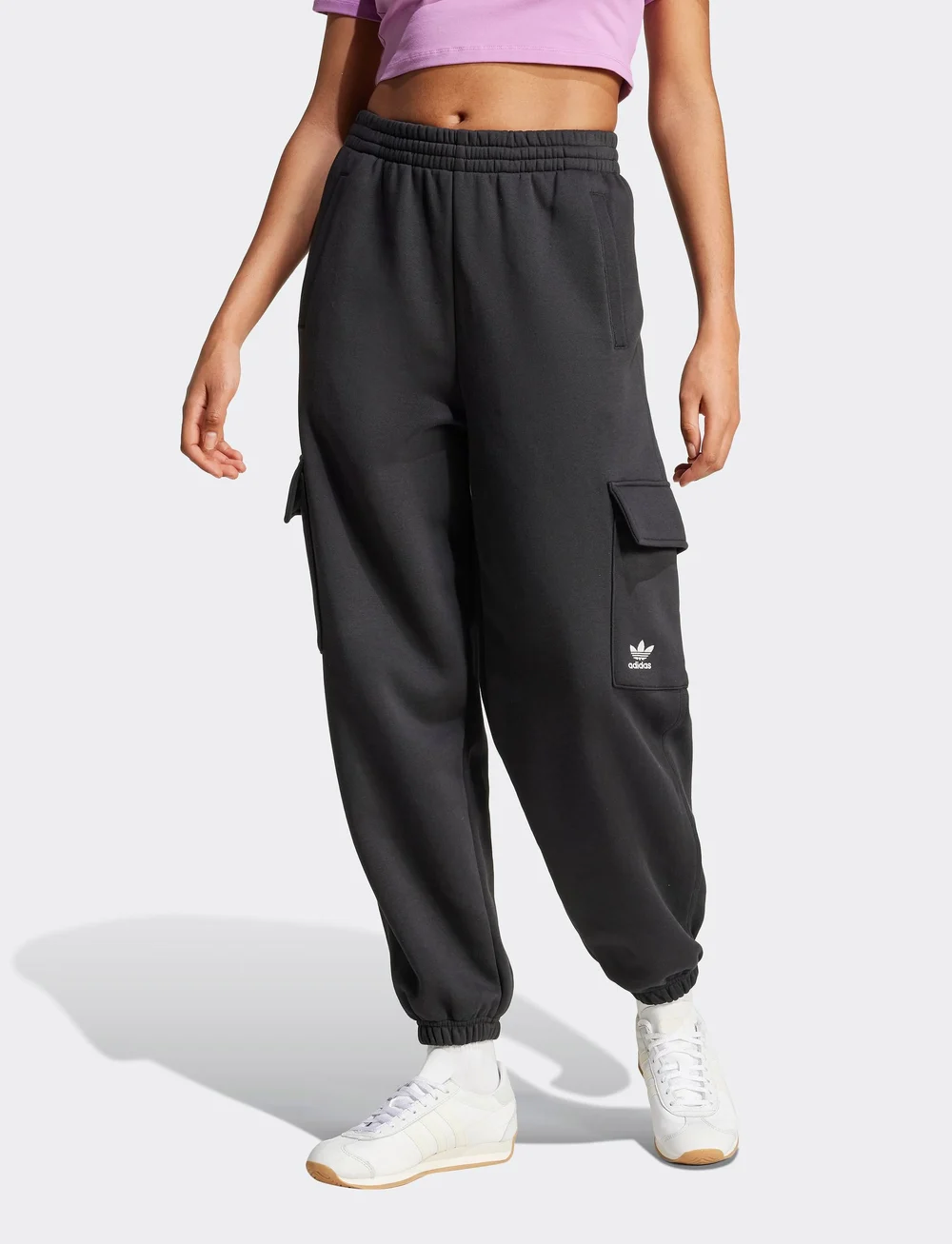 adidas Originals - ESS CARGO PANTS - joggingbukser - black - 5