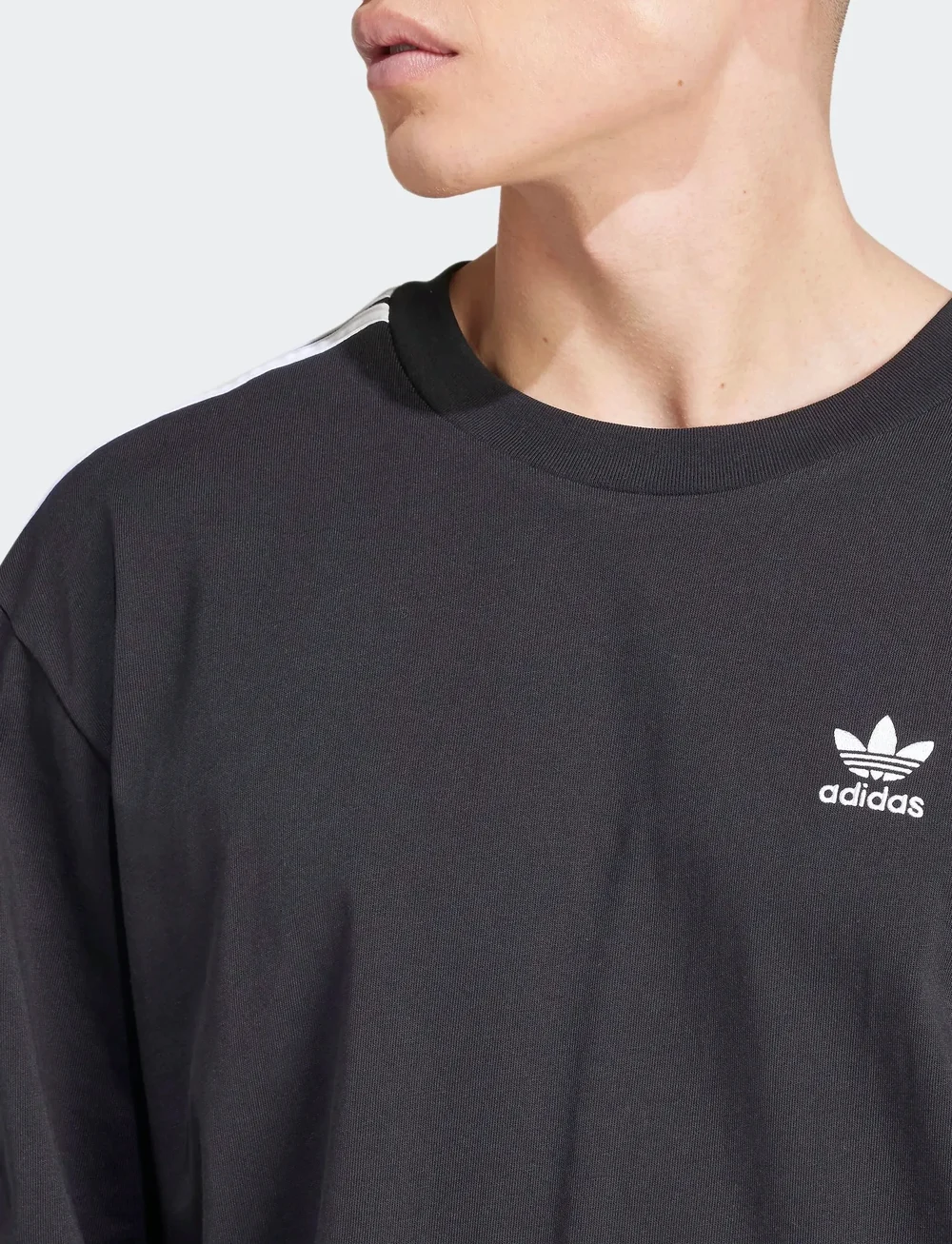 adidas Originals - Oversize tee - oberteile & t-shirts - black - 4