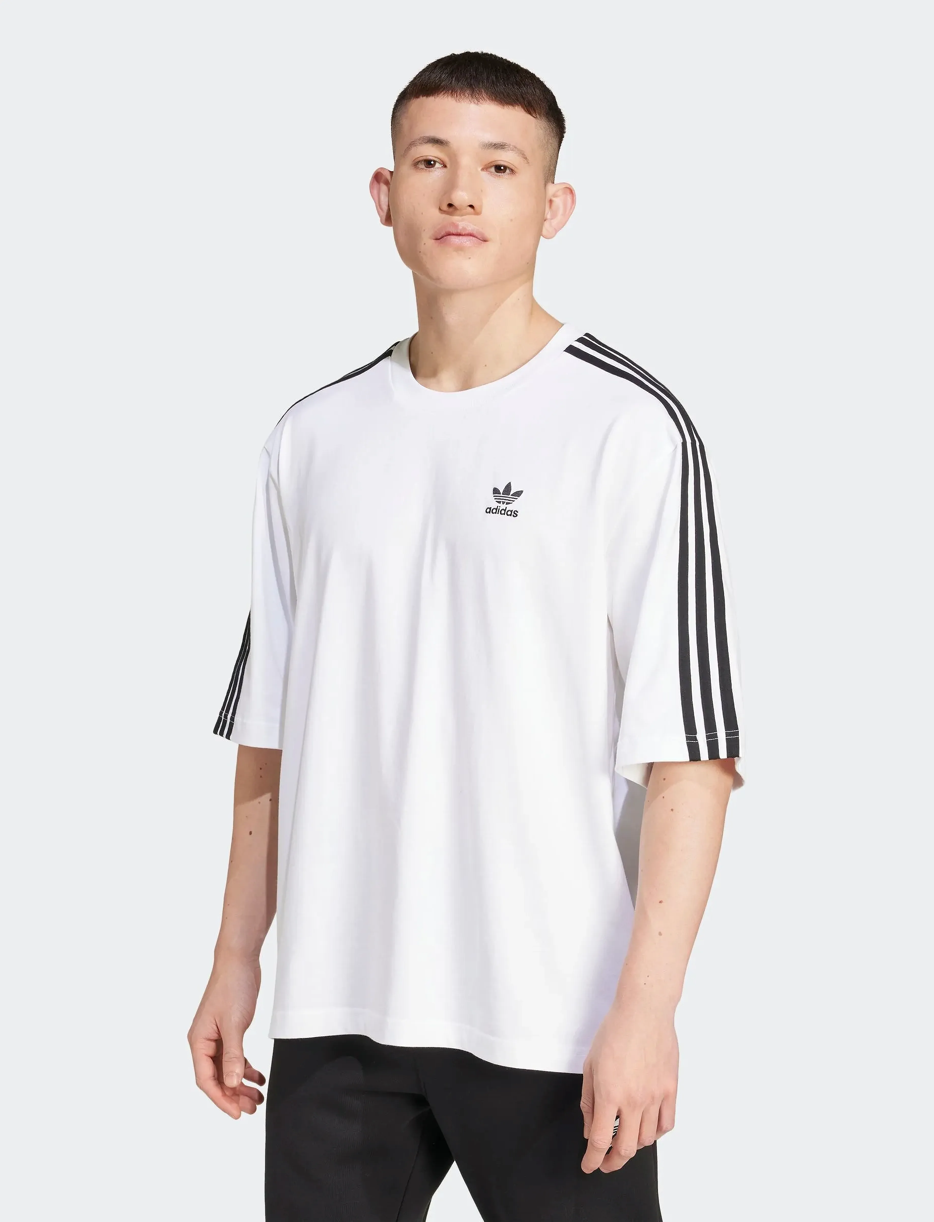 adidas Originals Oversize tee - Streetstyle - WHITE / white