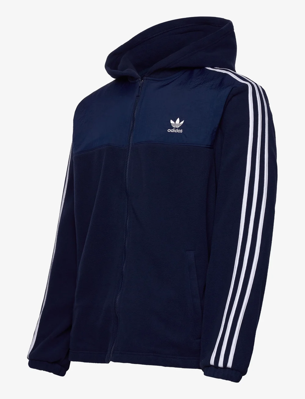 adidas Adicolor 3stripes teddy fleece hoodie