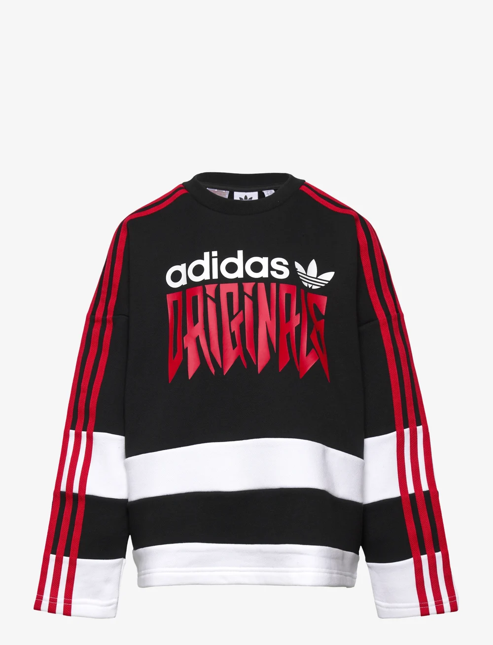 Adidas originals graphic crew hot sale
