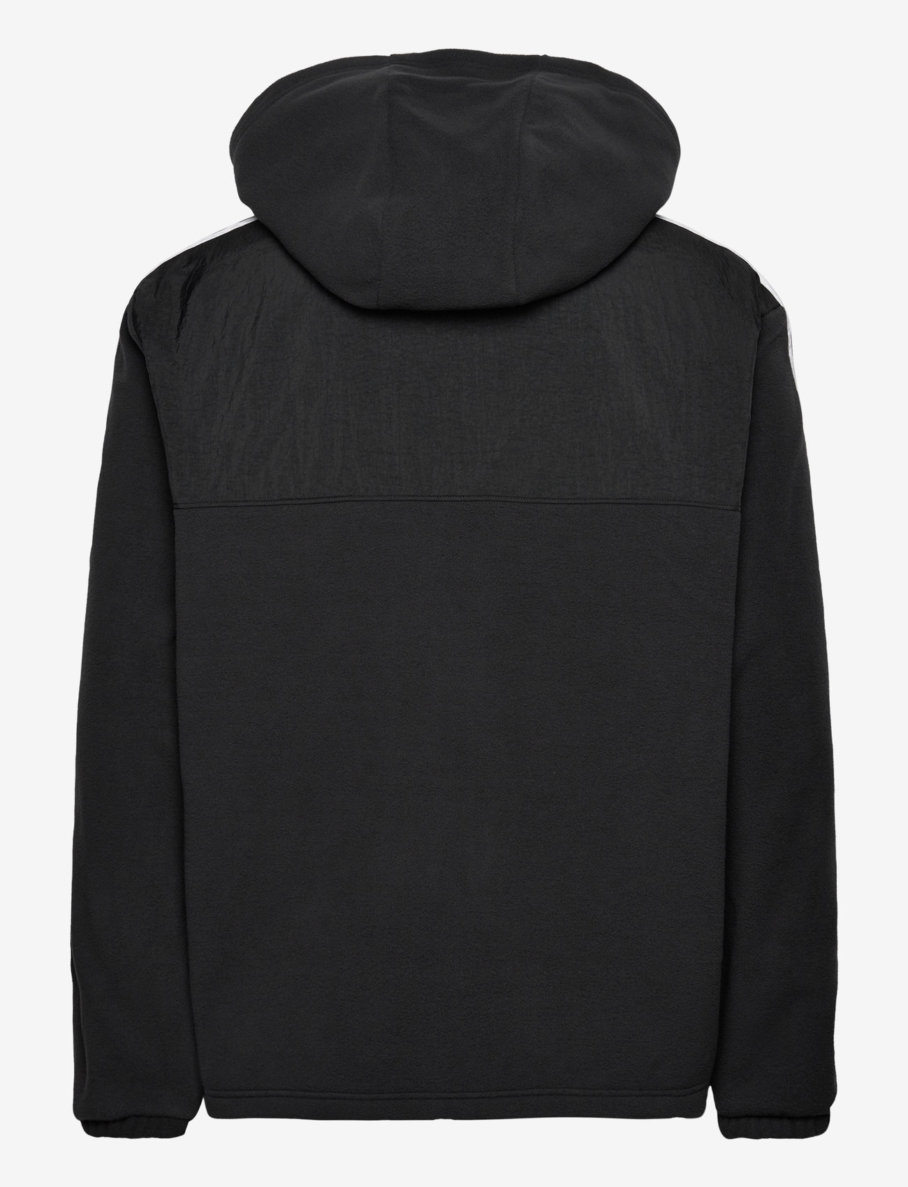 adidas Originals - adidas Adicolor 3stripes teddy fleece hoodie - black - 1