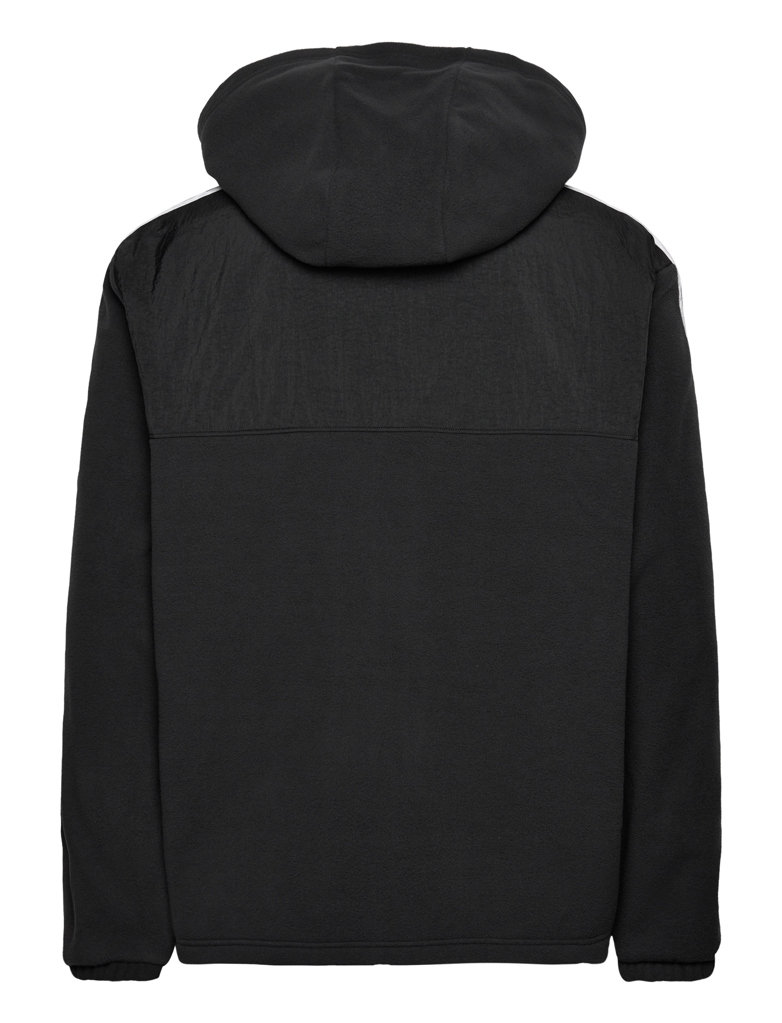 adidas Originals - adidas Adicolor 3stripes teddy fleece hoodie - black - 1