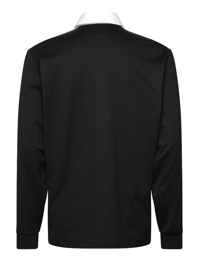 adidas Originals - Rugby polo - oberteile & t-shirts - black - 2