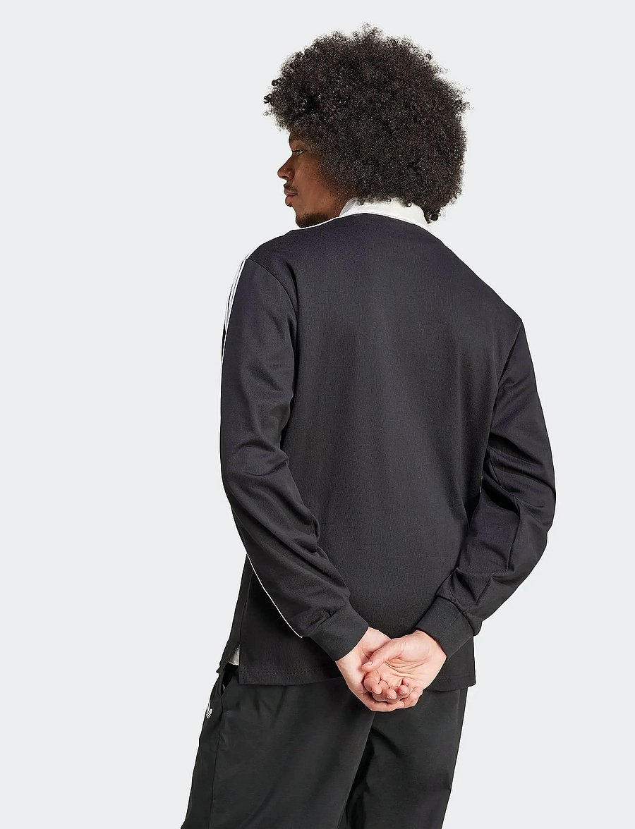 adidas Originals - Rugby polo - black - 3