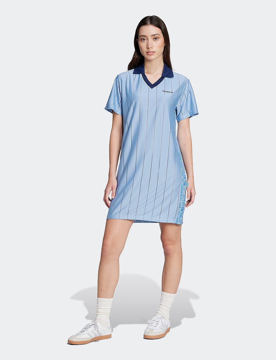 adidas Originals - LIBERTY DRESS - kjoler & nederdele - ambsky/cwhite - 5