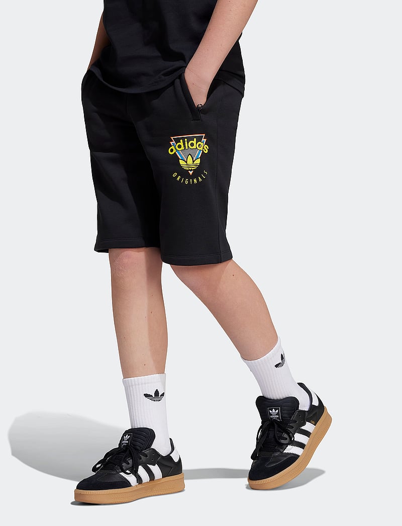 adidas Originals - SHORTS FL - sweatshorts - black - 0