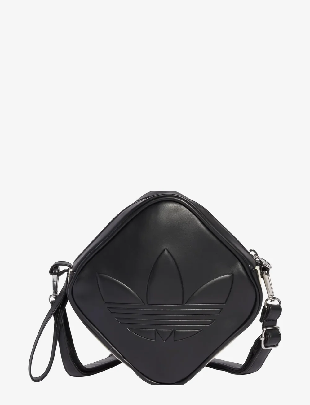 adidas Originals - PU D BAG - Üleõla- ja kõhukotid - black - 0