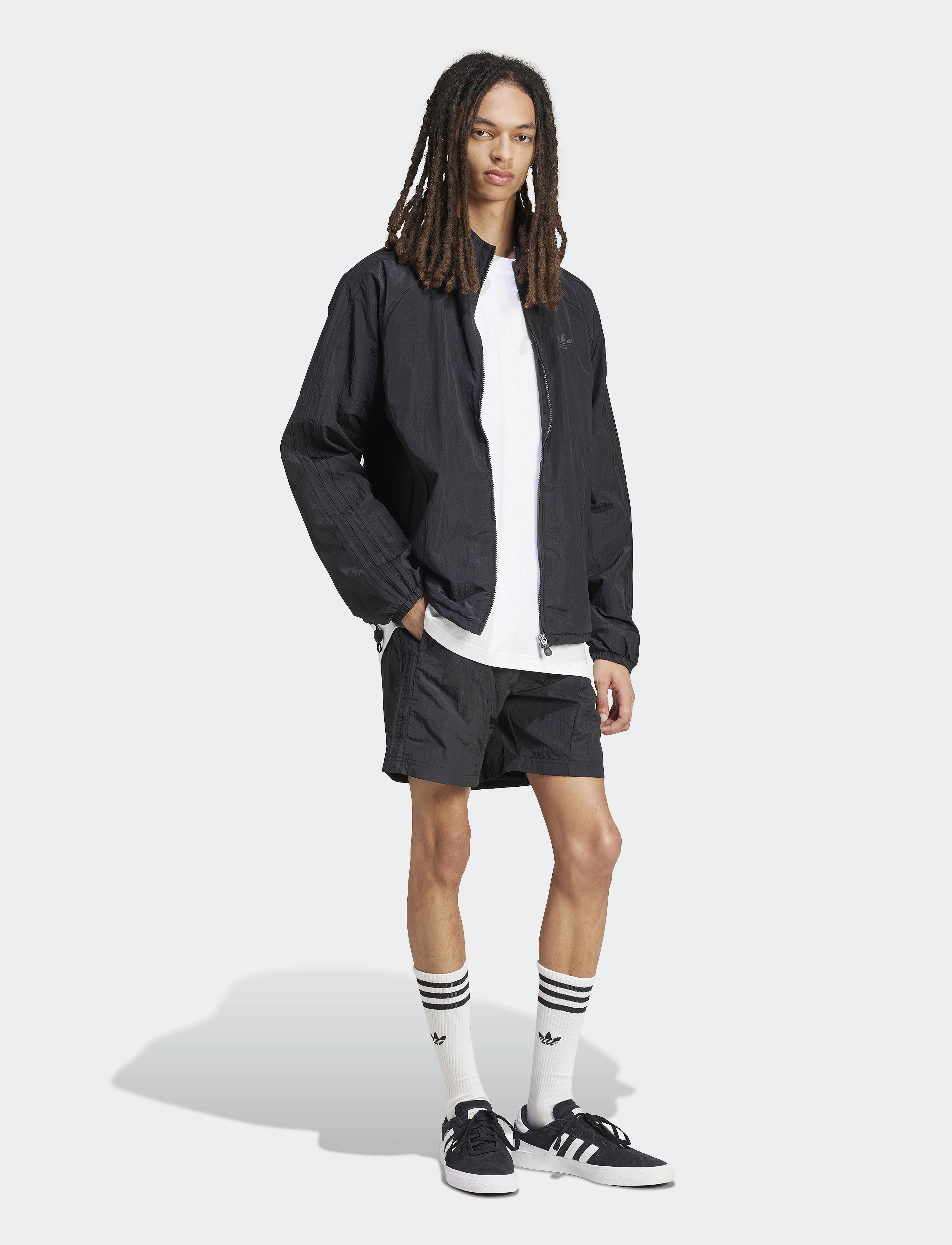 adidas Originals 2000 SHORTS - Lühikesed püksid - BLACK / black