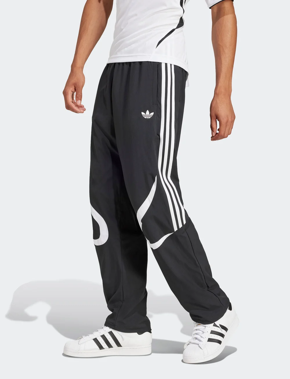 adidas Originals - TEAMGEIST TP - hosen - black/white - 2