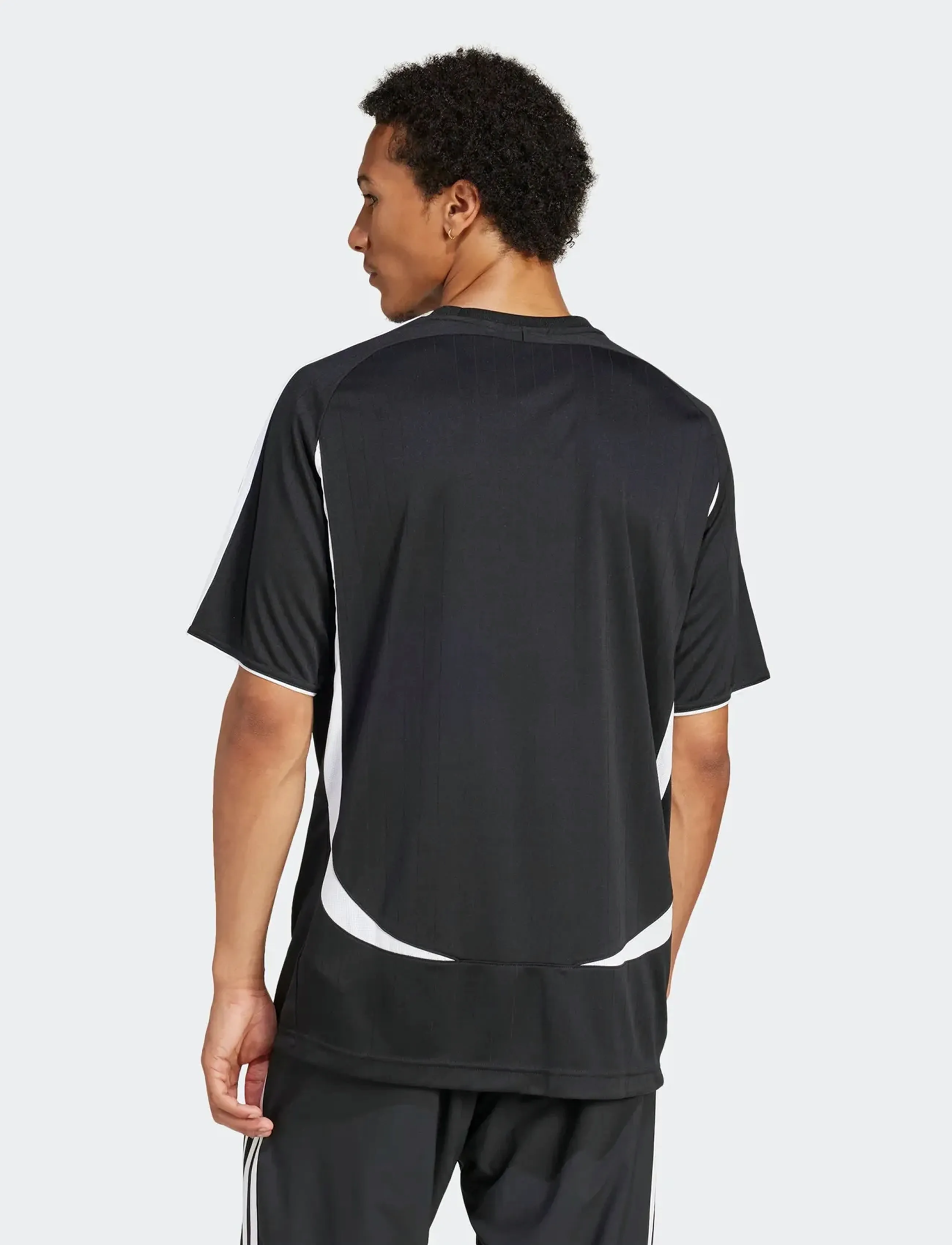 adidas Originals - TEAMGEIST TEE - black/white - 5