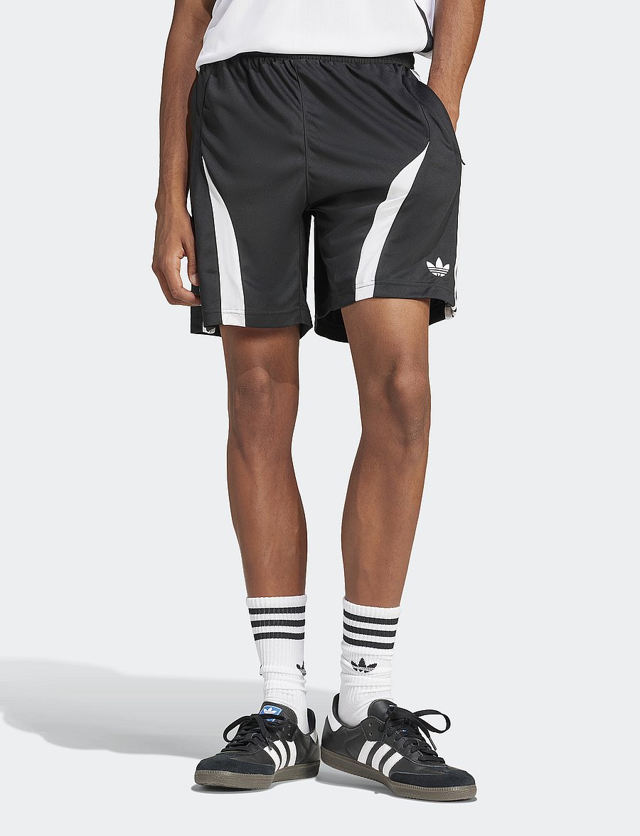 adidas Originals - TEAMGEIST SHO - afslappede shorts - black/white - 0