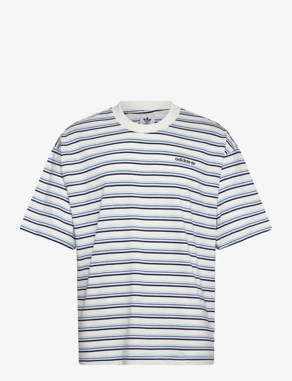 Adidas originals striped t shirt hot sale