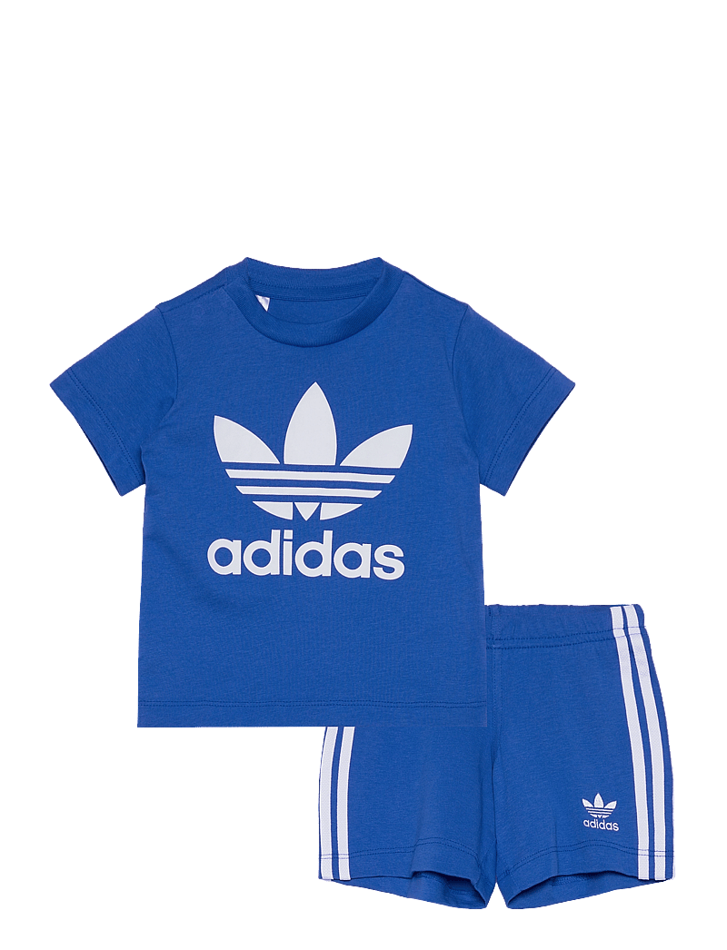 adidas Originals - SHORT TEE SET - 2 vnt. rinkiniai - blue - 0