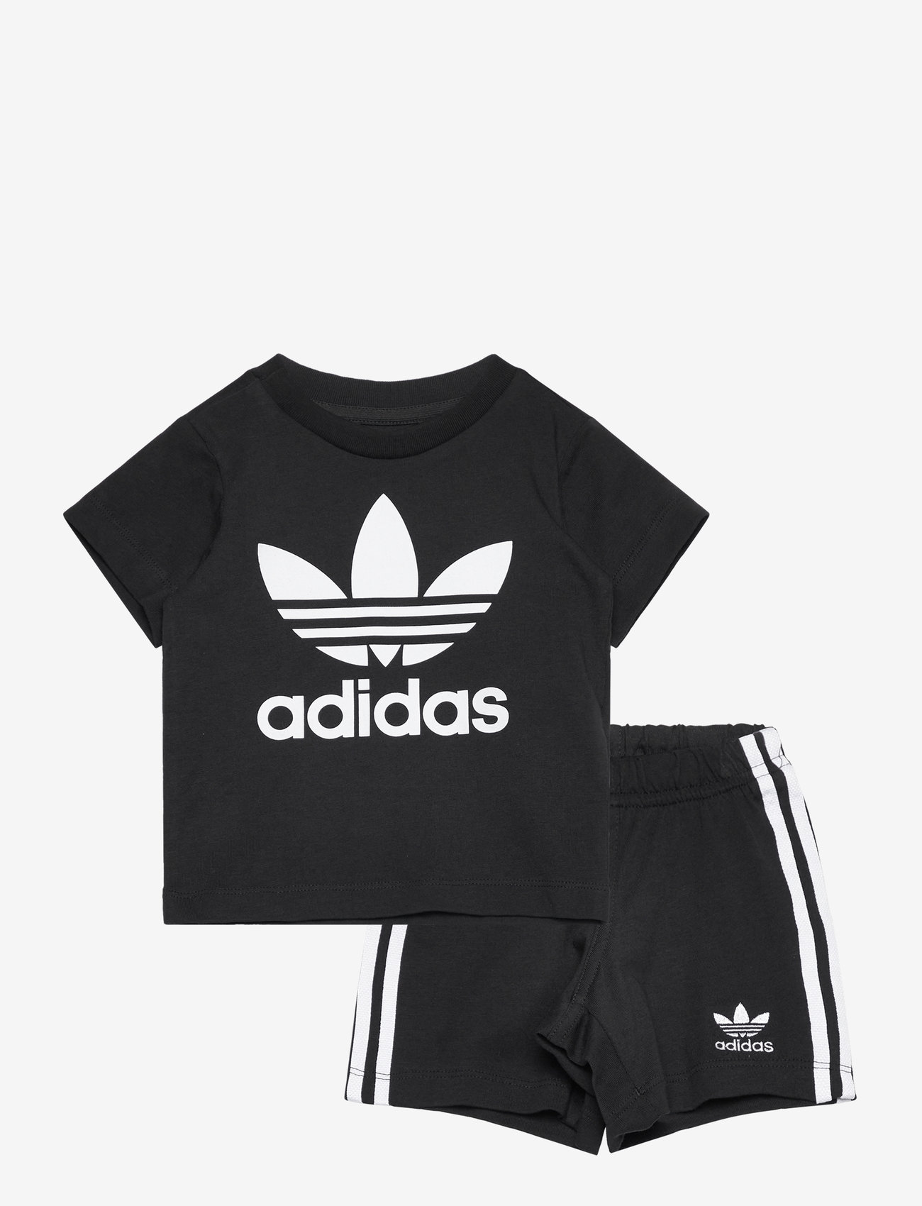adidas Originals - SHORT TEE SET - 2-delat set - black - 0