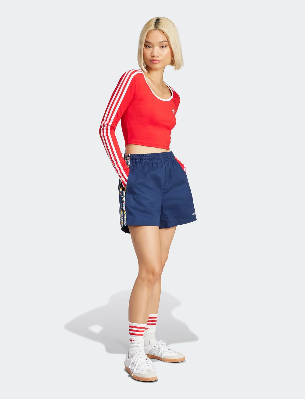adidas Originals - LIBERTY 3S SHRT - casual shorts - nindig/multco - 0