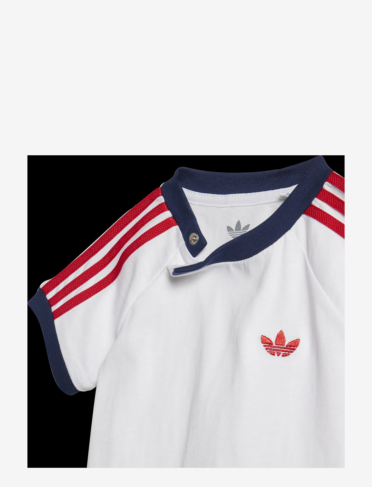 adidas Originals - DENIM TEE SET - meblde/white - 4