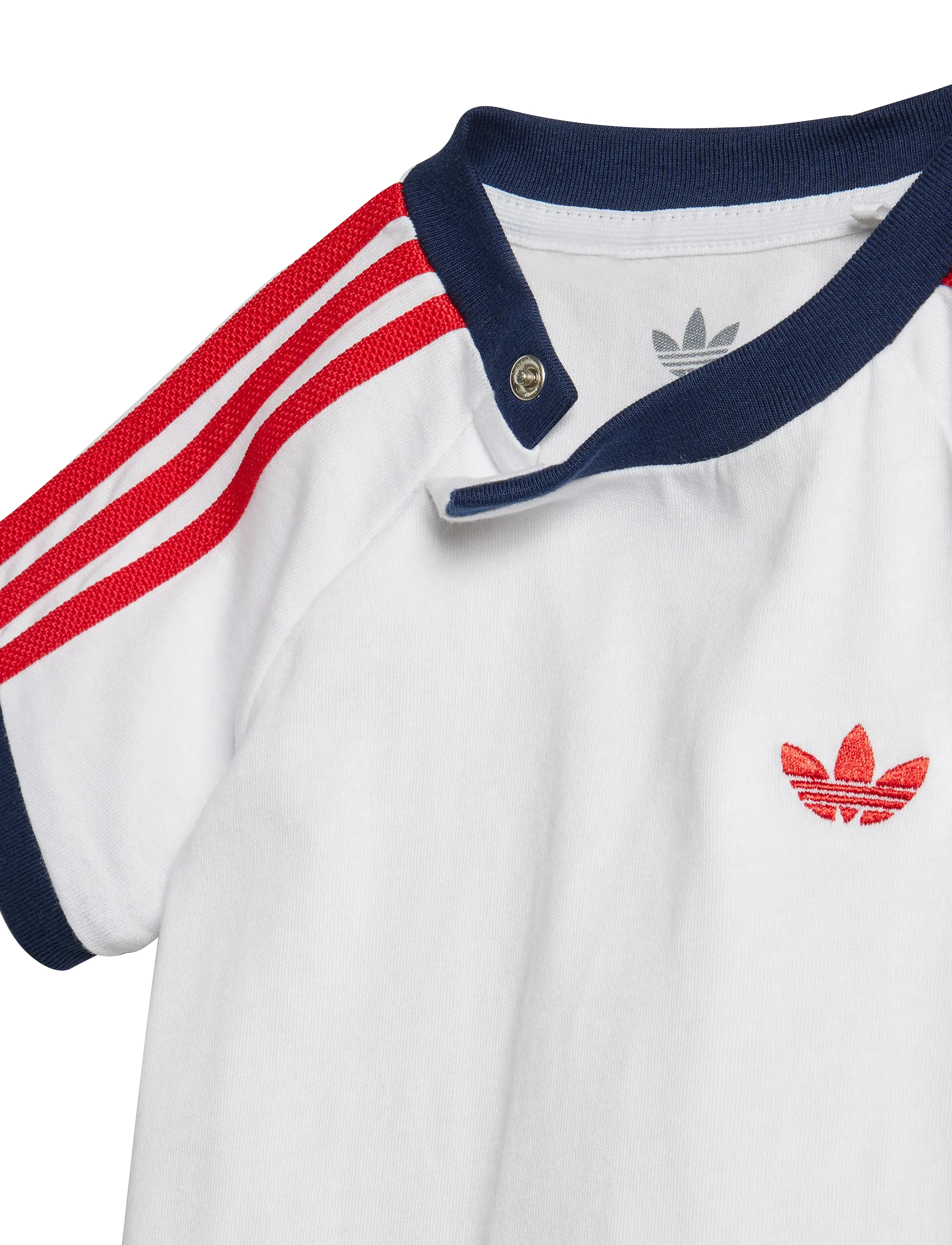 adidas Originals - DENIM TEE SET - meblde/white - 4