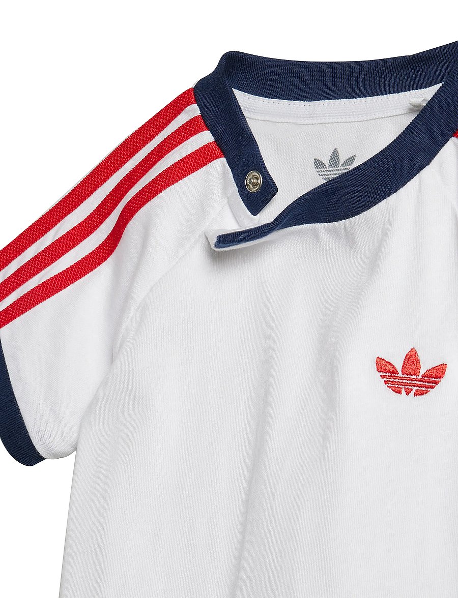 adidas Originals - DENIM TEE SET - 2-osalised komplektid - meblde/white - 4