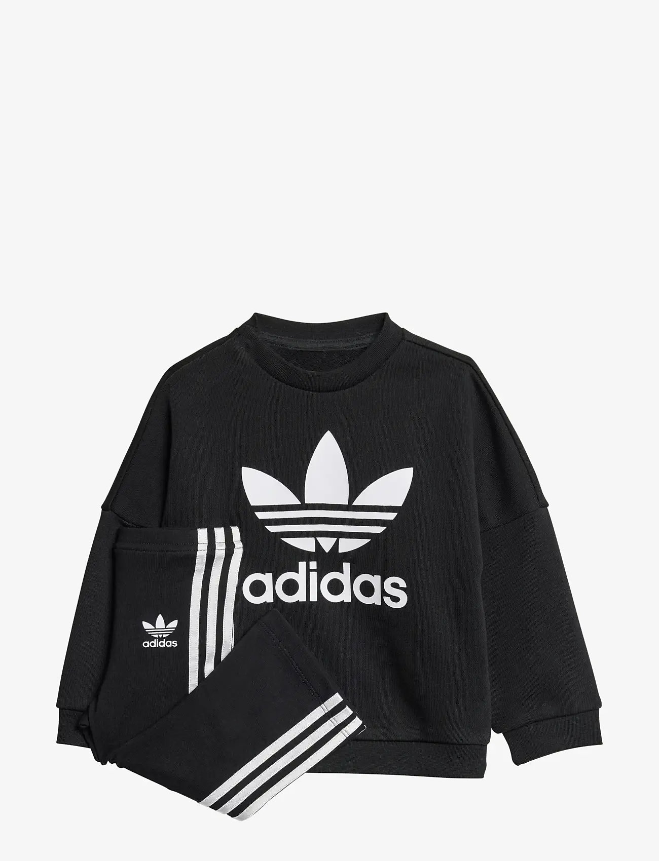 adidas Originals - LOOSE CREW SET - joggingsæt - black - 0