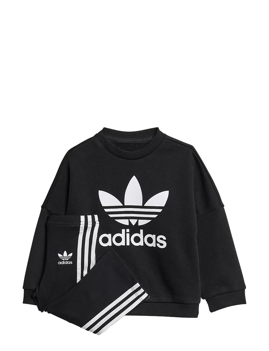 adidas Originals - LOOSE CREW SET - black - 0