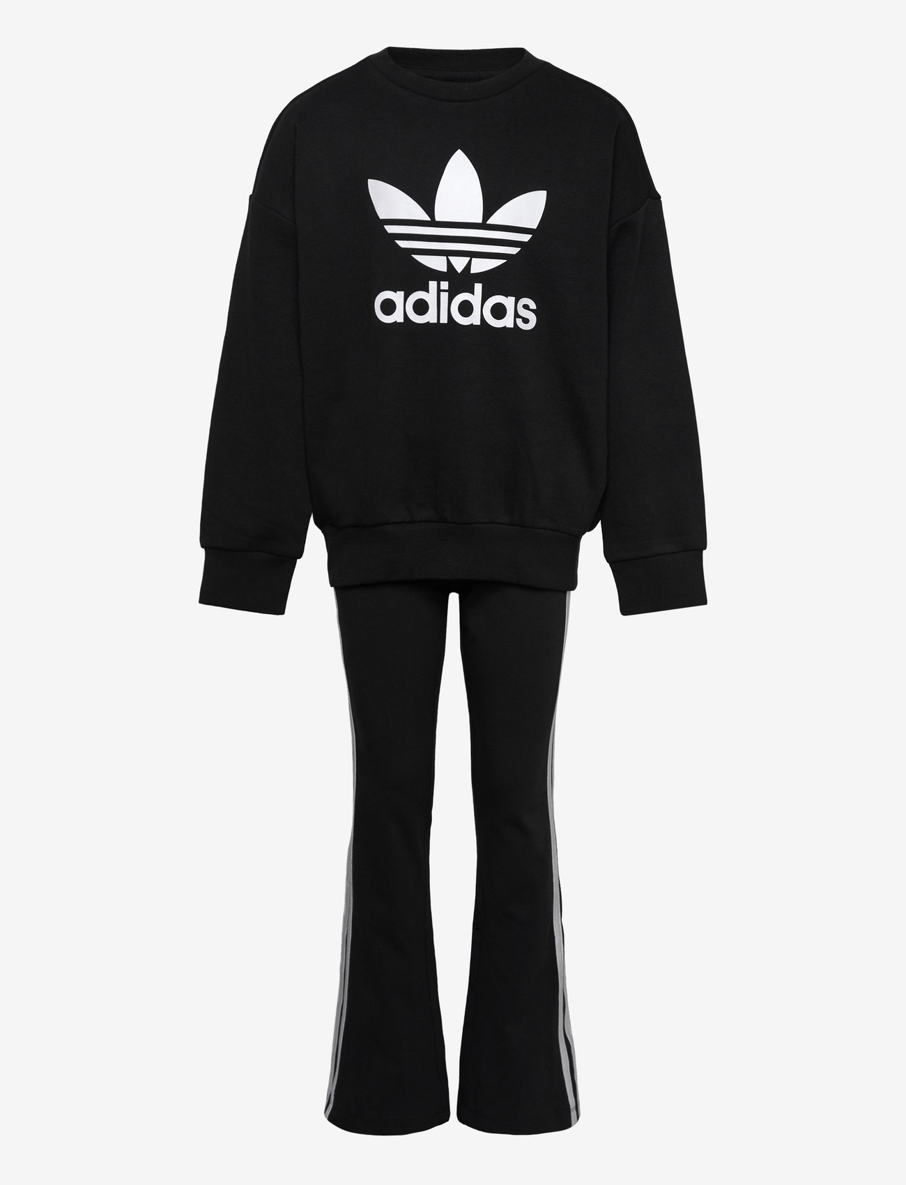 adidas Originals - LOOSE CREW SET - joggingset & tvådelade set - black - 1