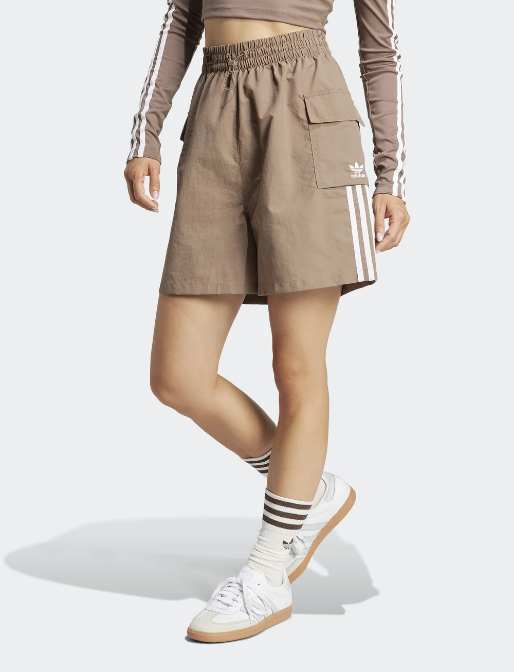 adidas Originals - 3S CARGO SHORTS - freizeit shorts - trabrn - 2