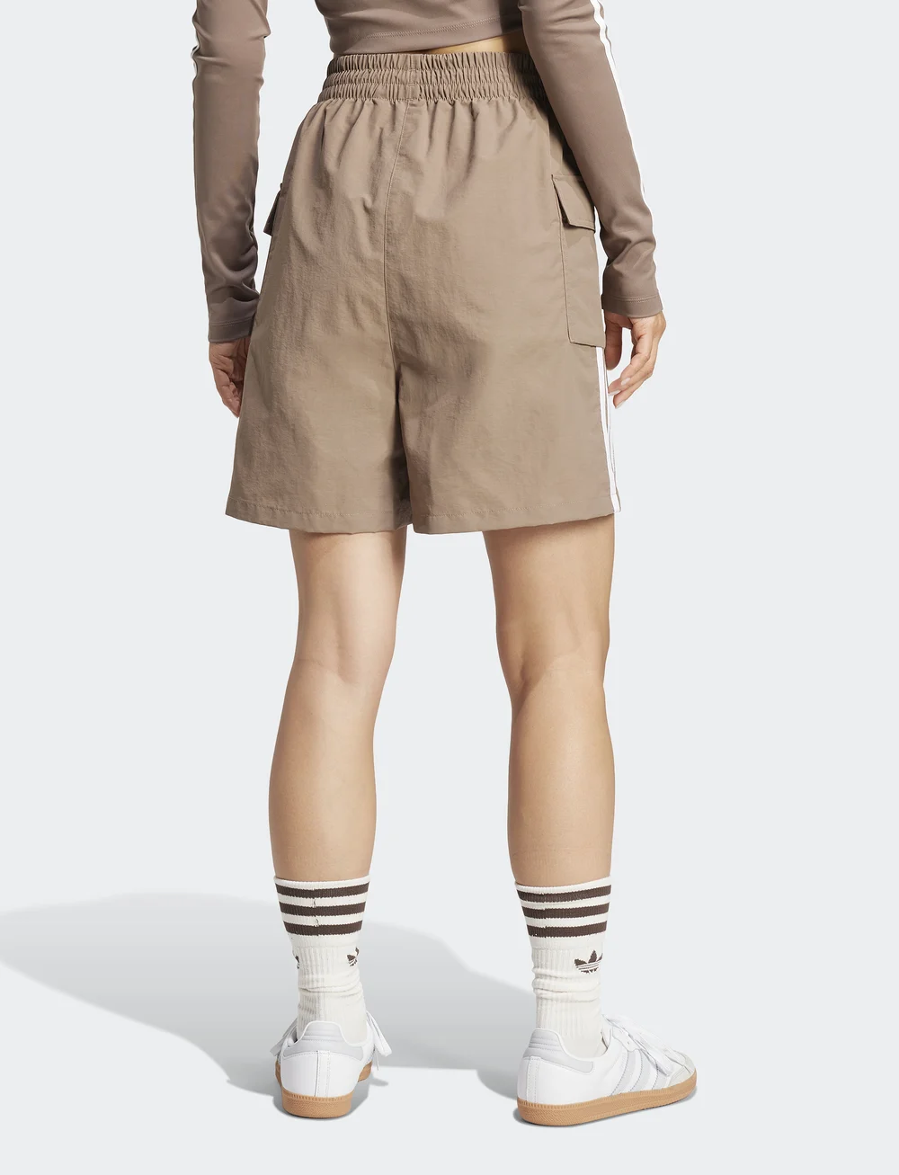 adidas Originals - 3S CARGO SHORTS - freizeit shorts - trabrn - 4