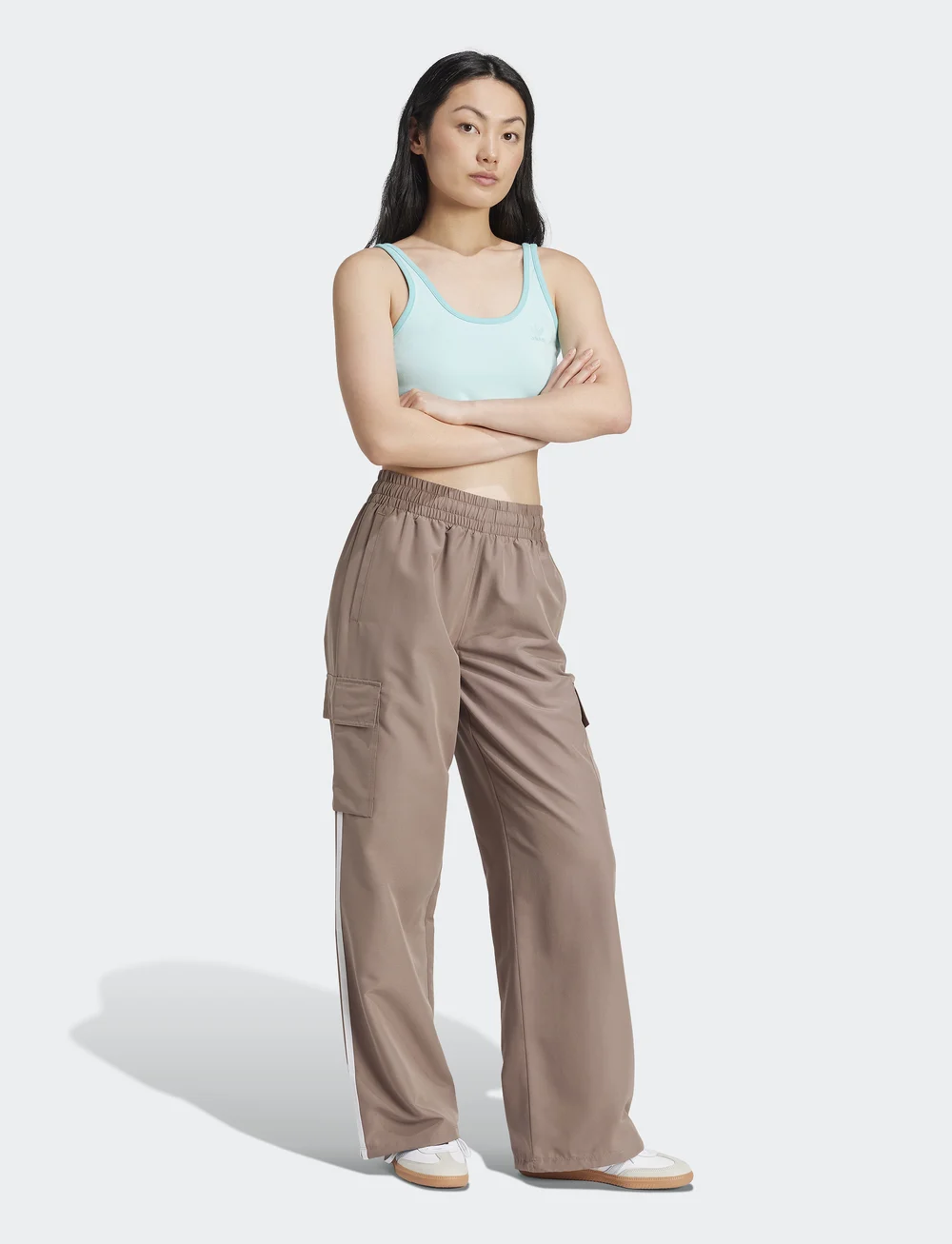 adidas Originals - 3S CARGO PANTS - vabaajapüksid - trabrn - 5
