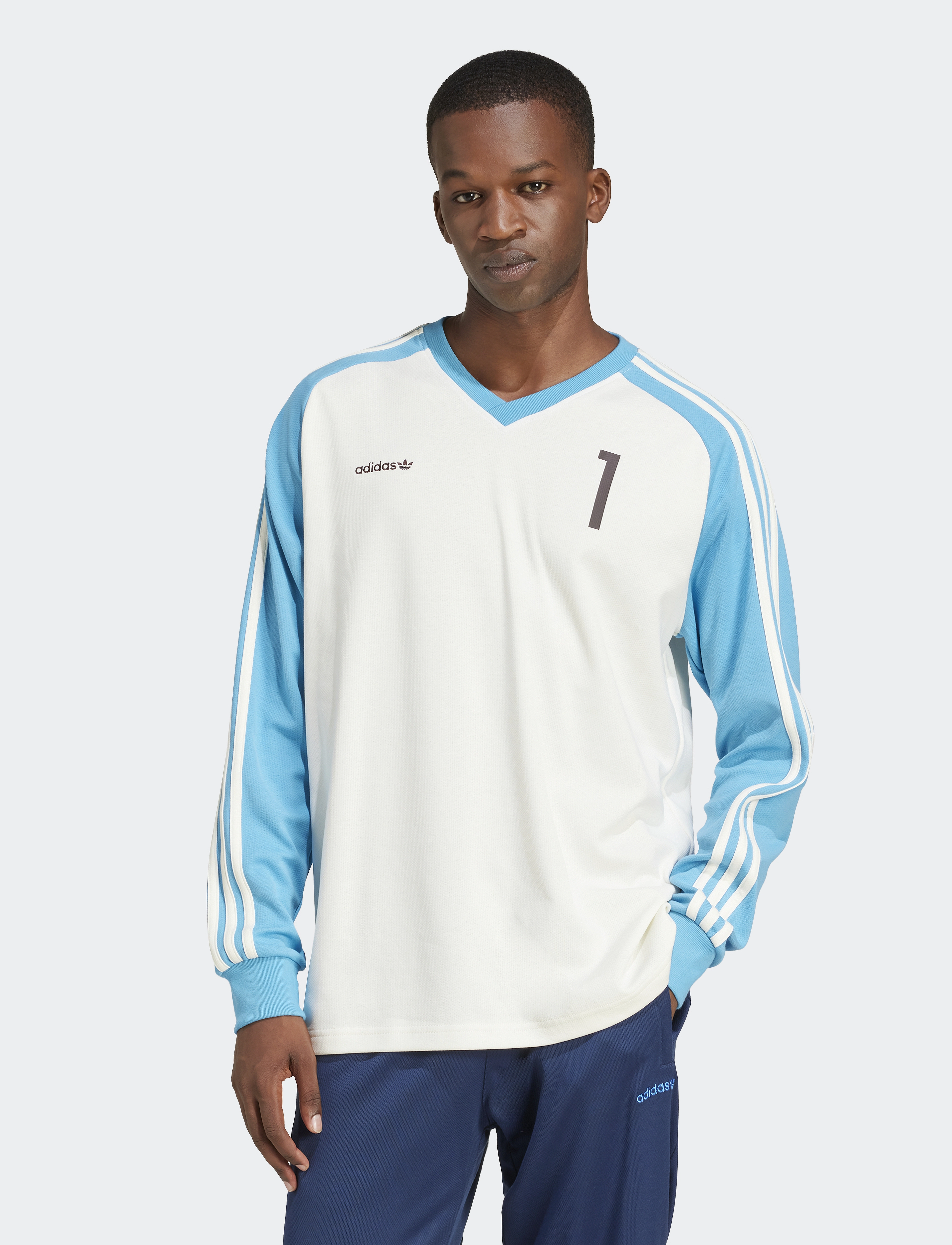adidas Originals JERSEY - T-Shirts - OWHITE / white