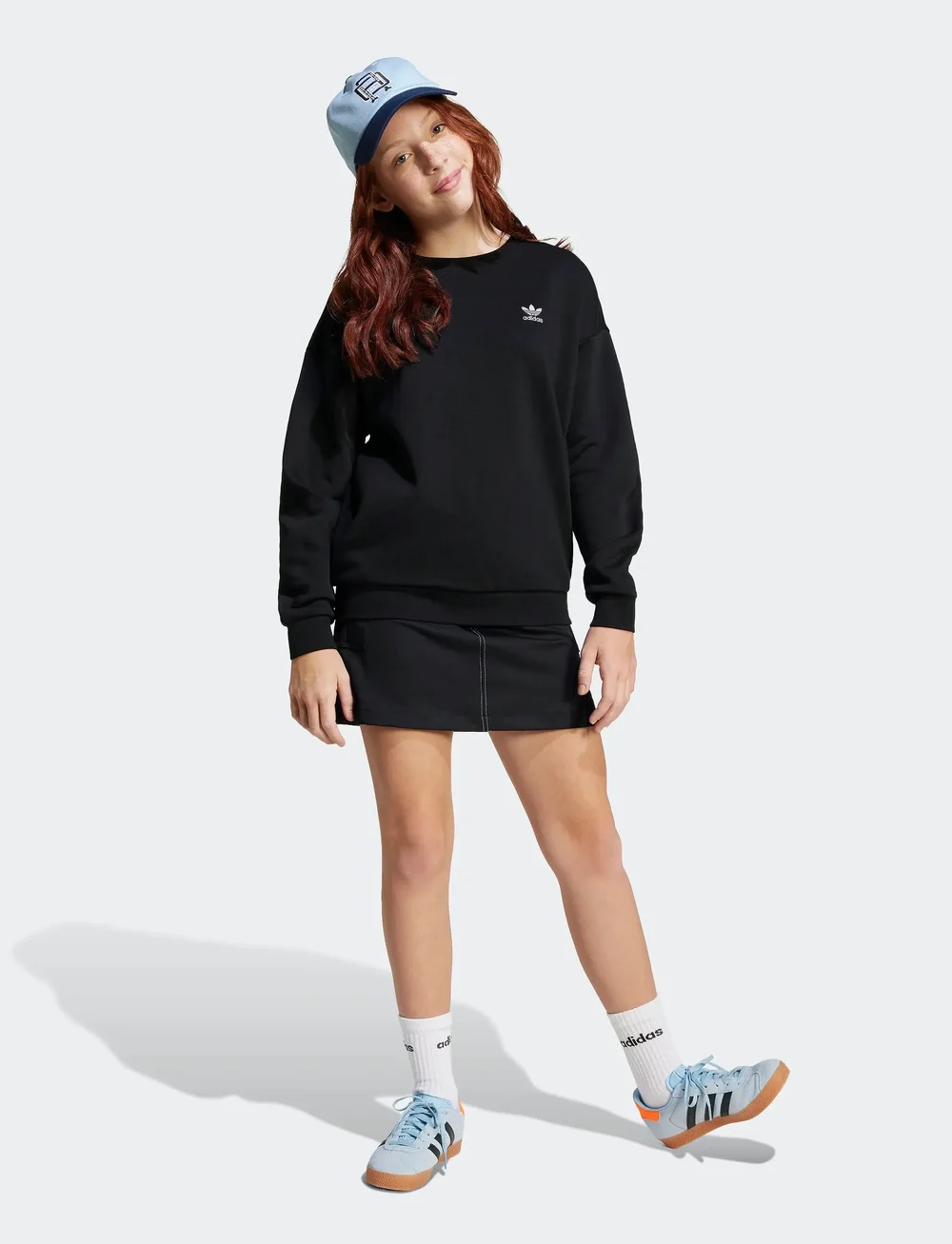 adidas Originals - BOYFRIEND CREW - džemperiai - black - 0