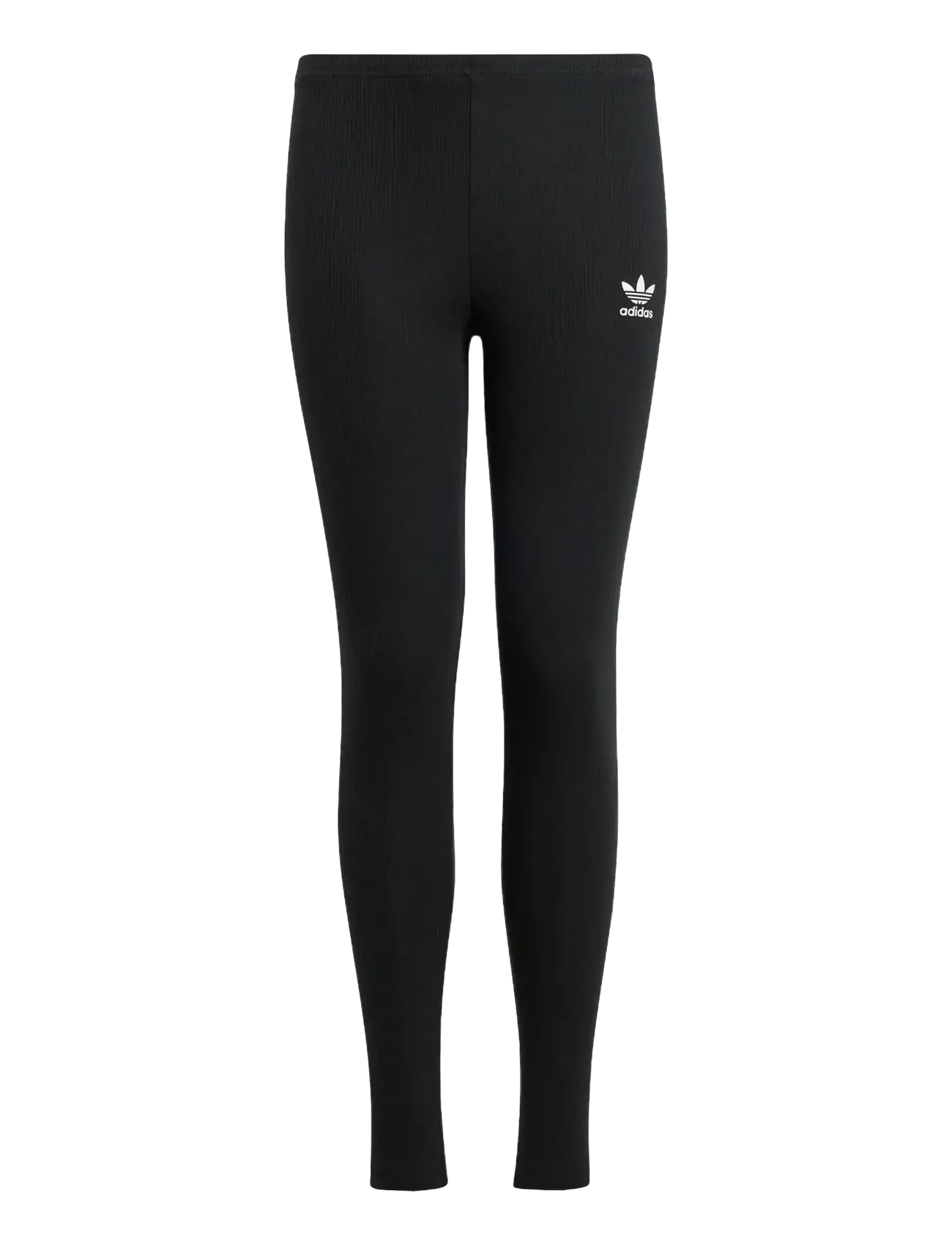 adidas Originals RIB LEGGINGS - Underdele - BLACK / black