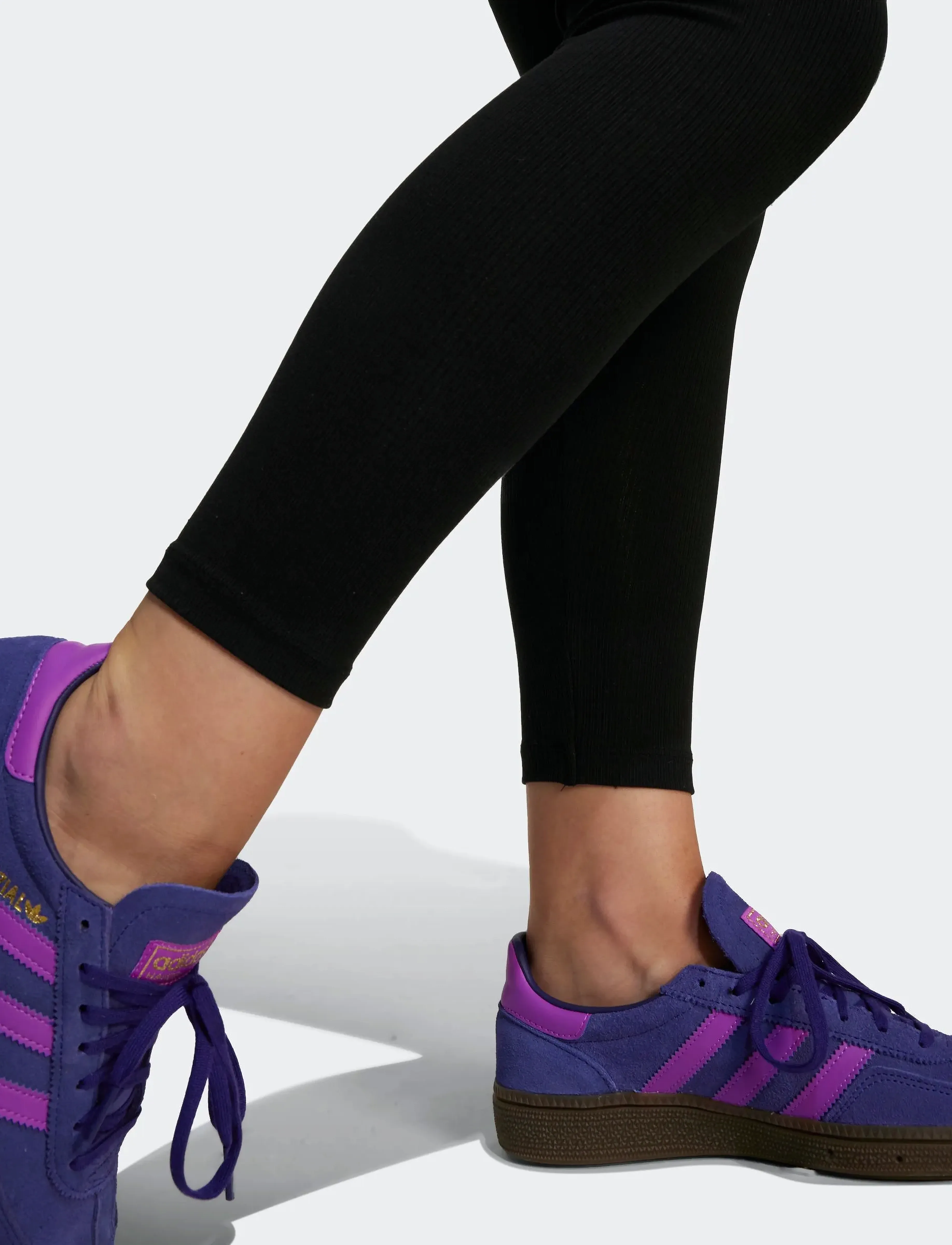 adidas Originals - RIB LEGGINGS - legingi - black - 2