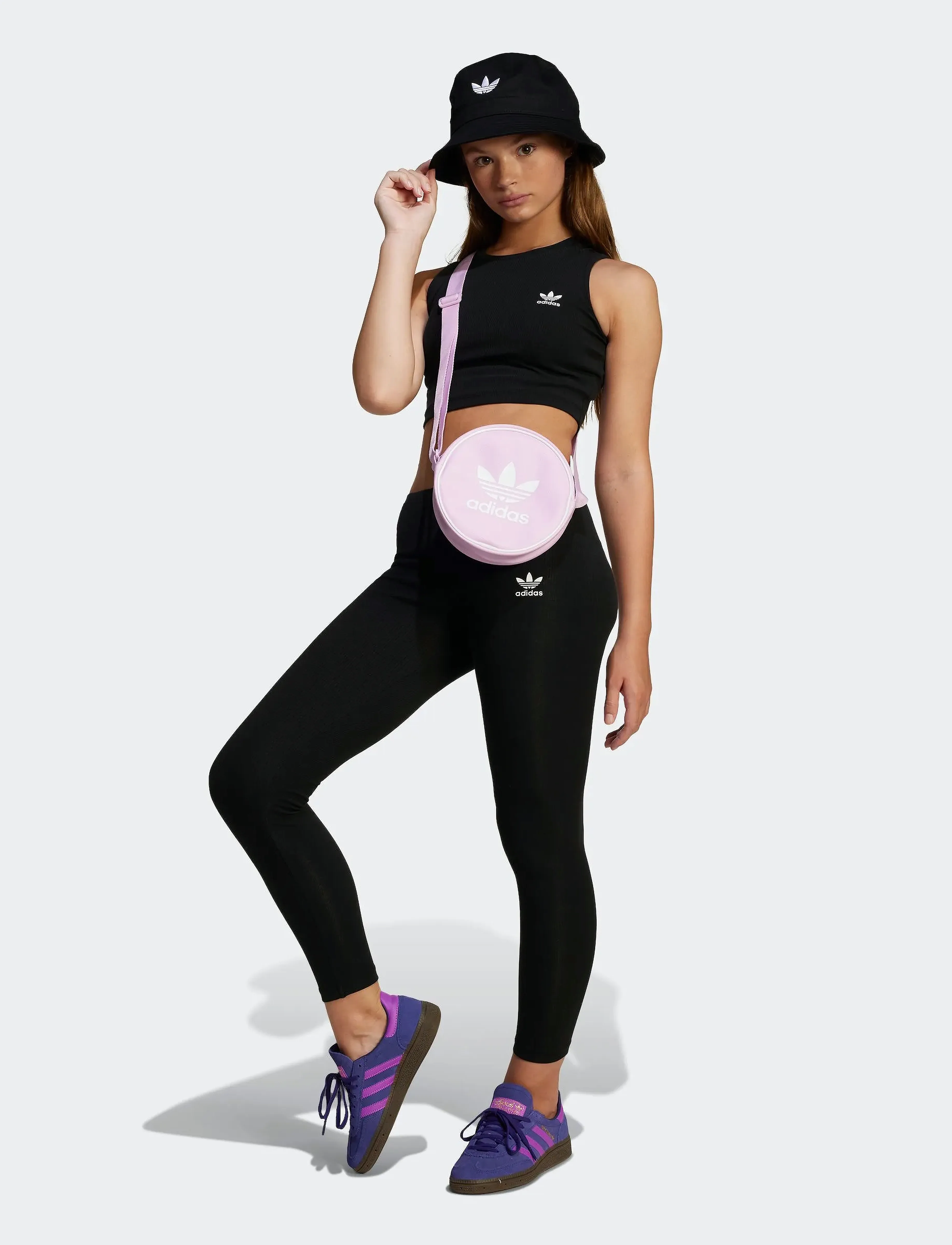 adidas Originals - RIB LEGGINGS - legingi - black - 5
