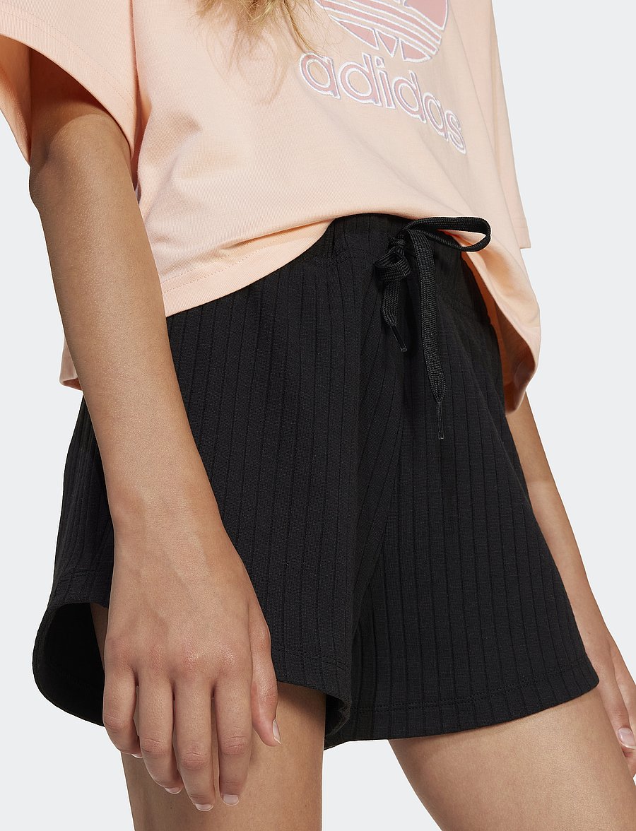 adidas Originals - RIB SHORTS - black - 4