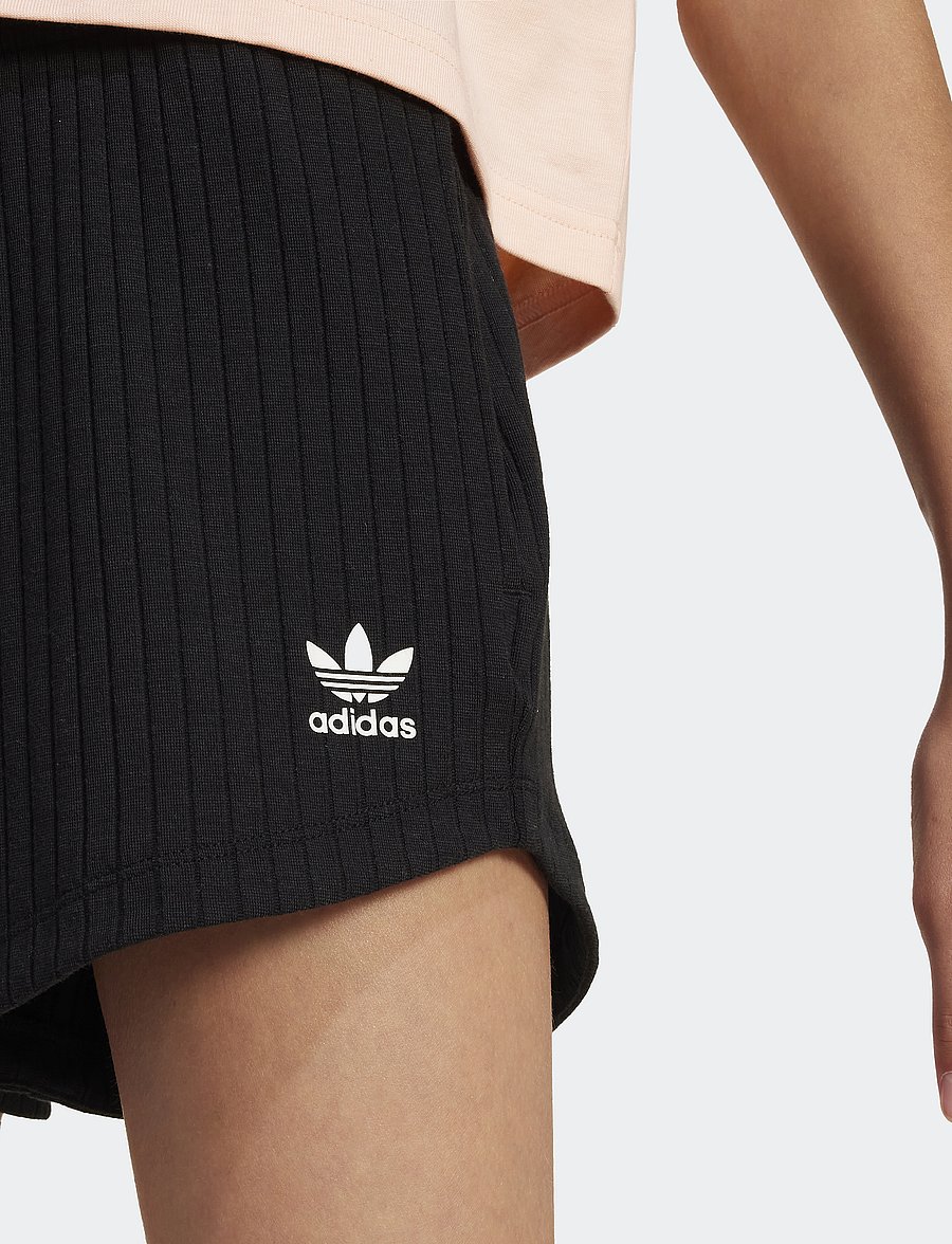 adidas Originals - RIB SHORTS - black - 5