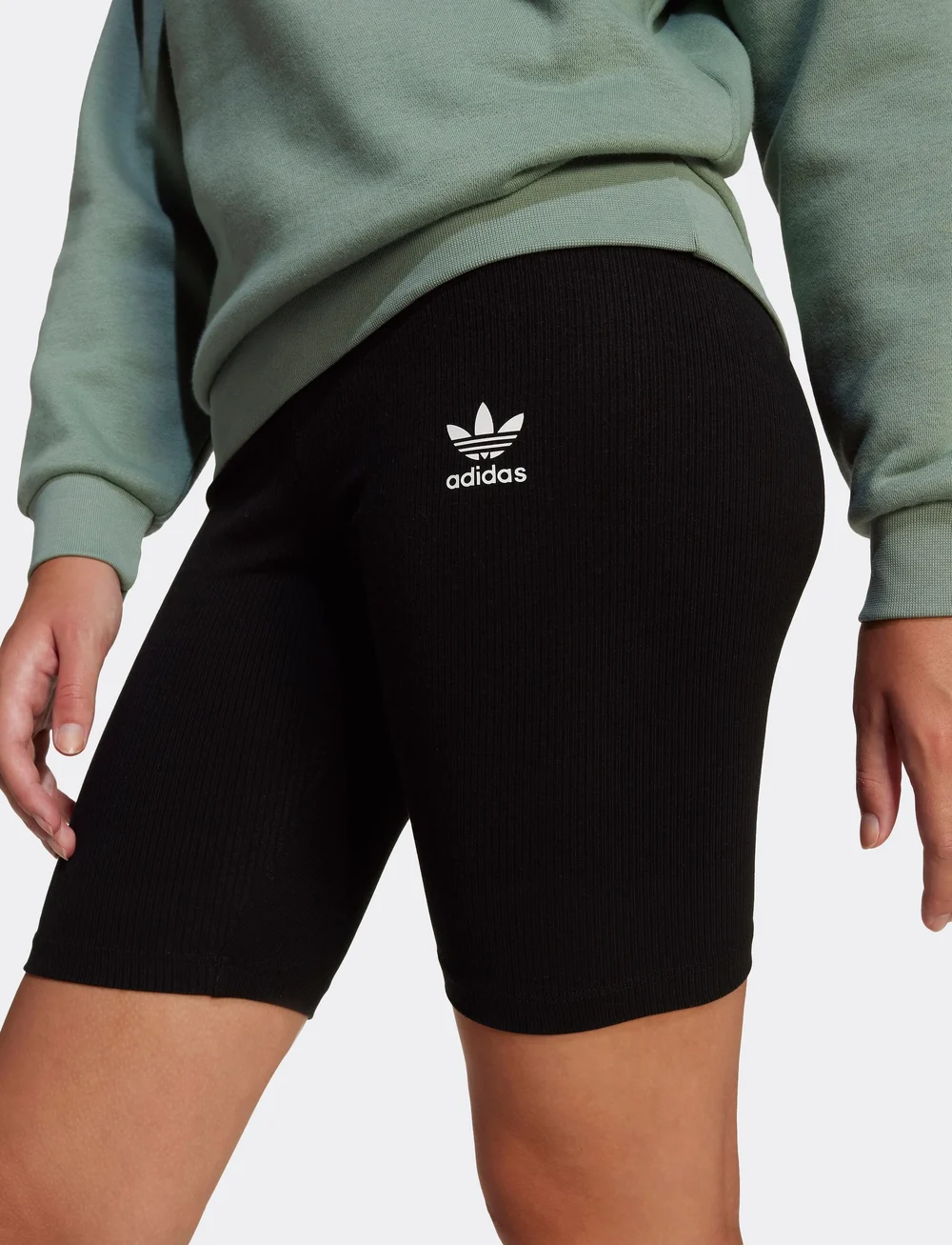 adidas Originals - RIB C SHORTS - cykelshorts - black - 3