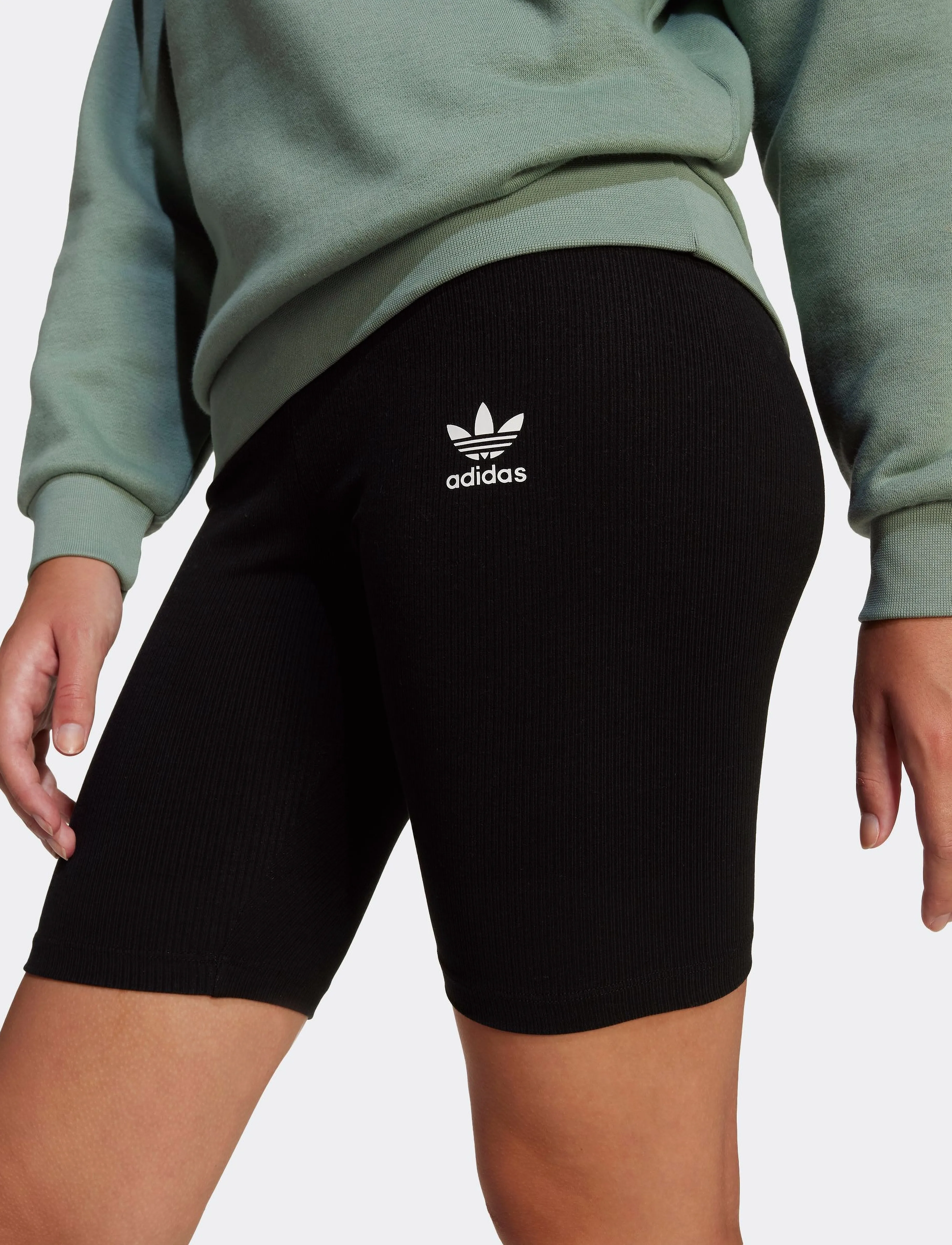 adidas Originals - RIB C SHORTS - black - 3